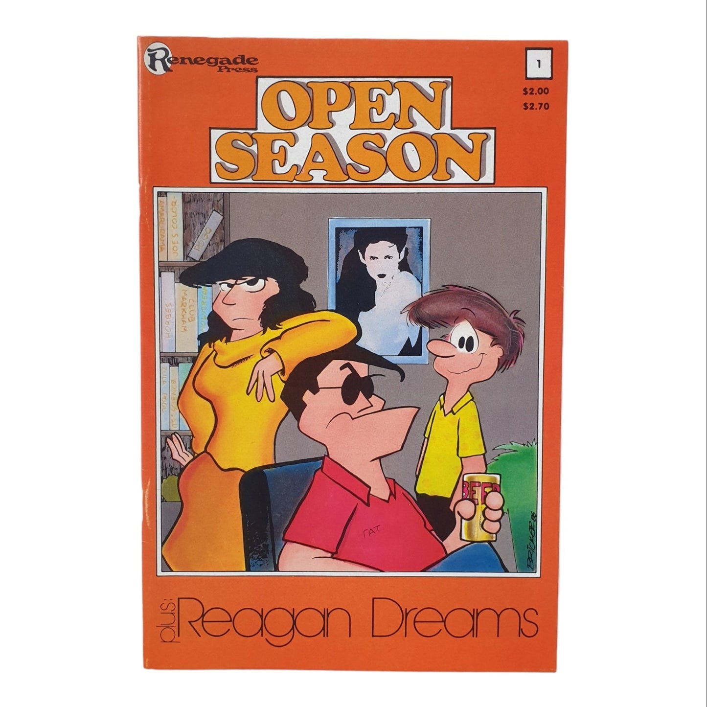 Open Season #1 1986 Renegade Press