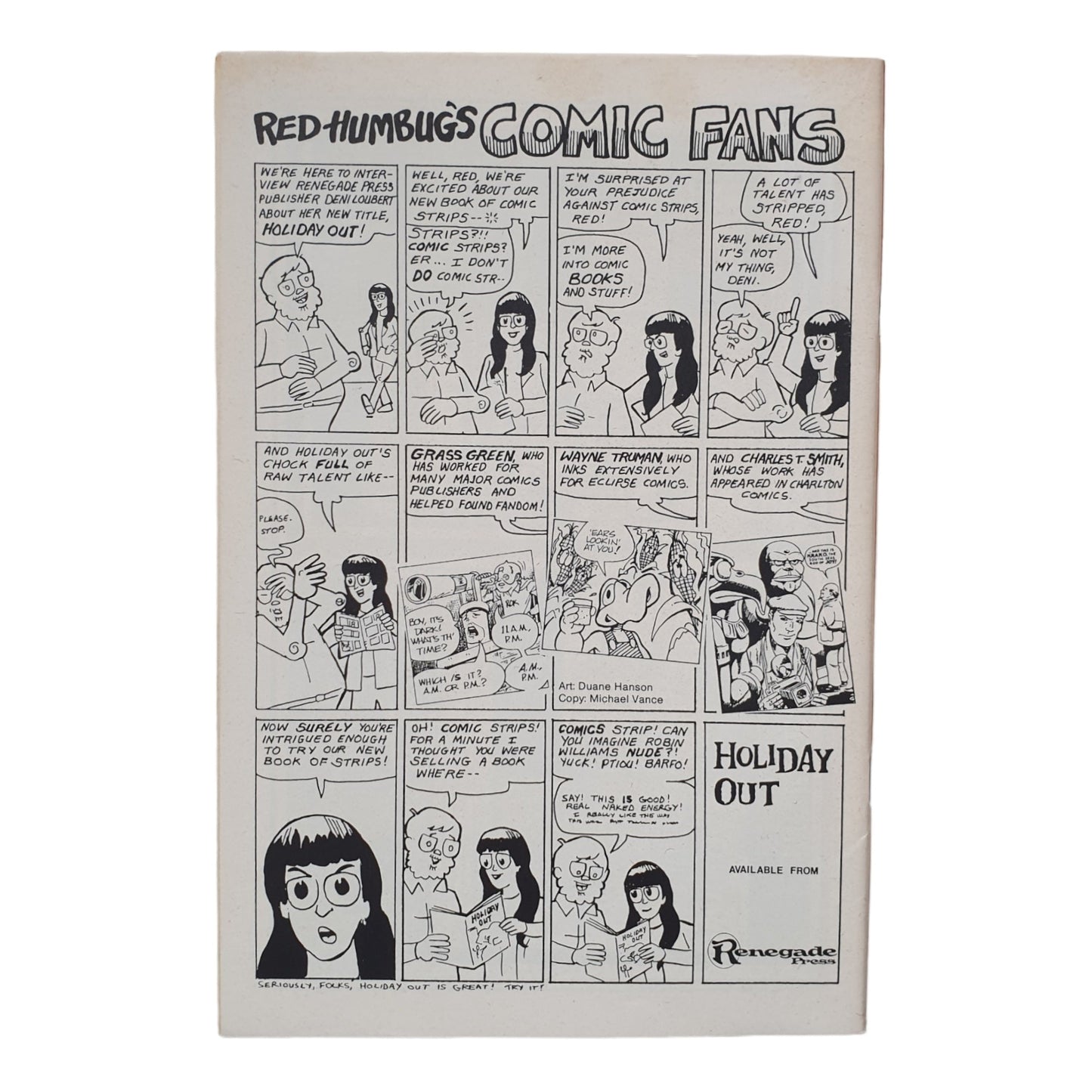 Open Season #1 1986 Renegade Press