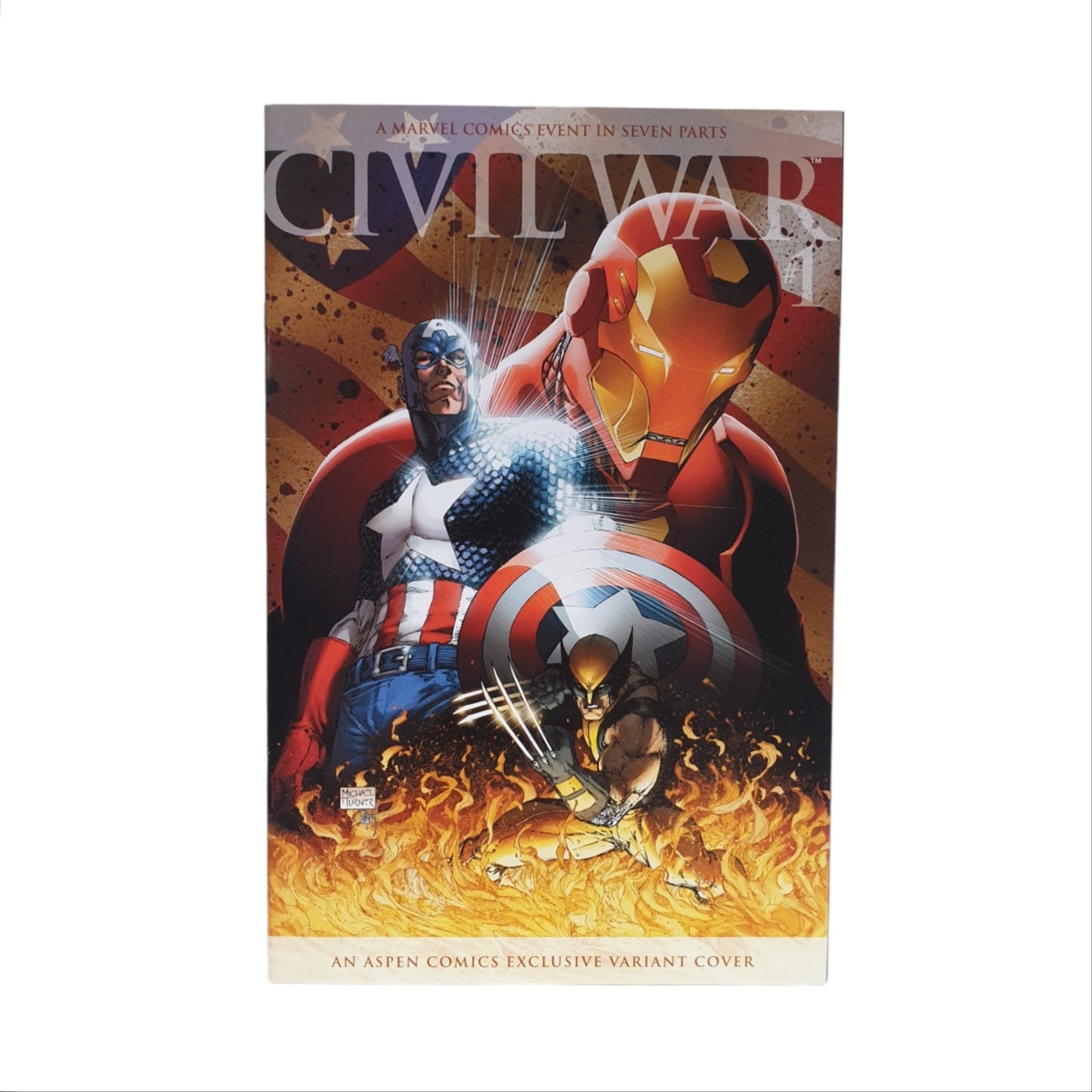 Civil War #1 2006 Marvel