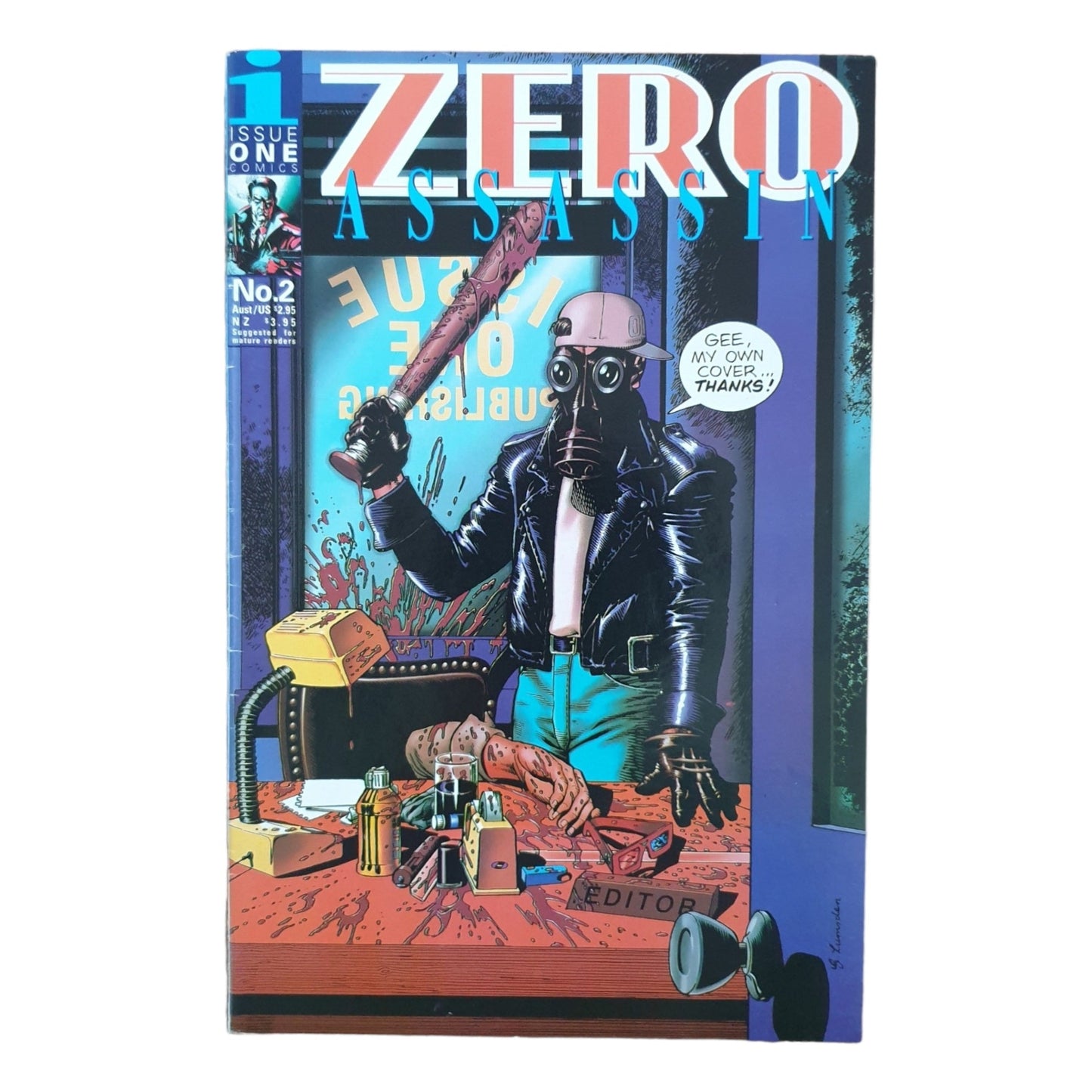 Zero Assassin #2 1995 Issue One Comics