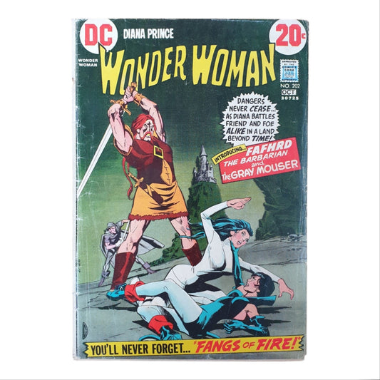 Wonder Woman #202 1972 1st Series DC