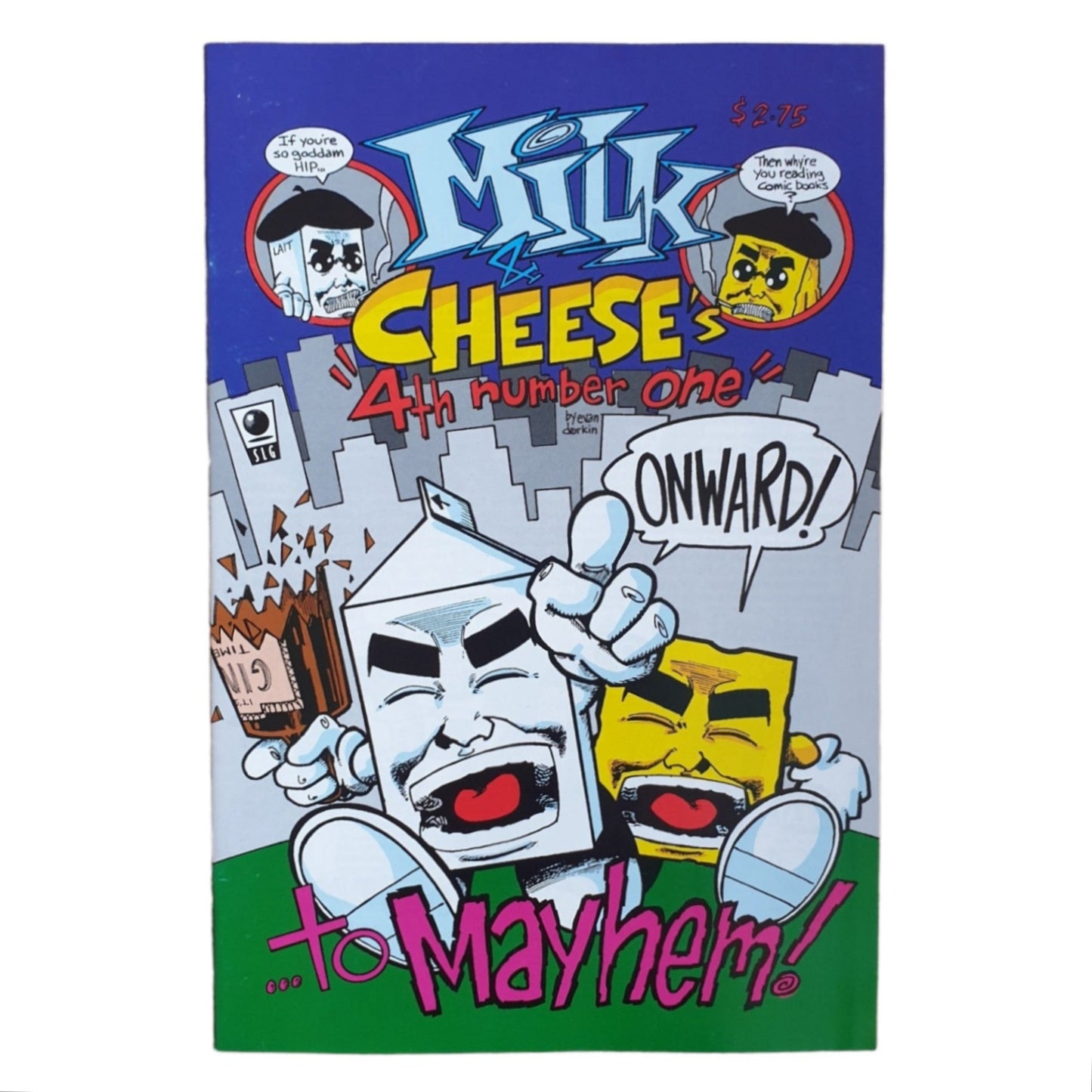 Milk And Cheese #4 1993 4th Printing Slave Labor Graphics