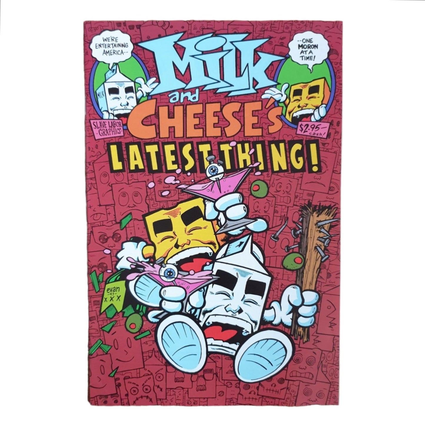 Milk And Cheese #7 1997 1st Printing Slave Labor Graphics