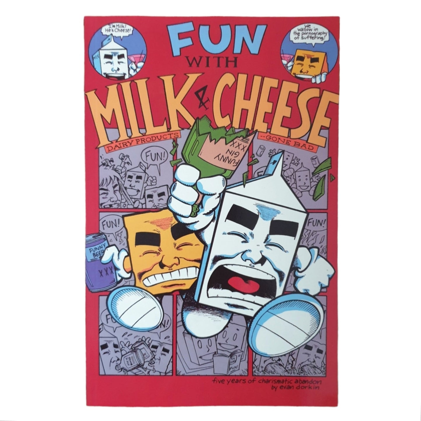 Fun With Milk And Cheese #1 1997 TPB 5th Printing Slave Labor Graphics