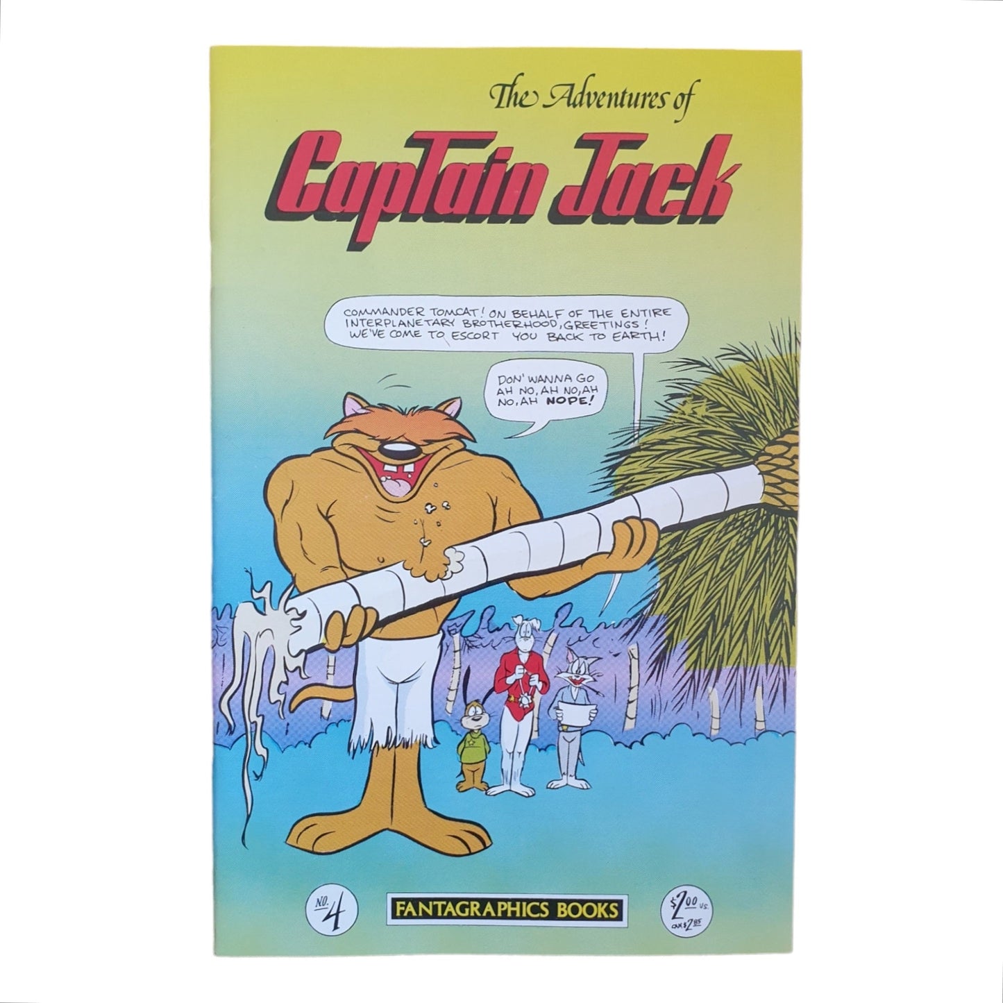 Adventures Of Captain Jack #4 1986 Fantagraphics