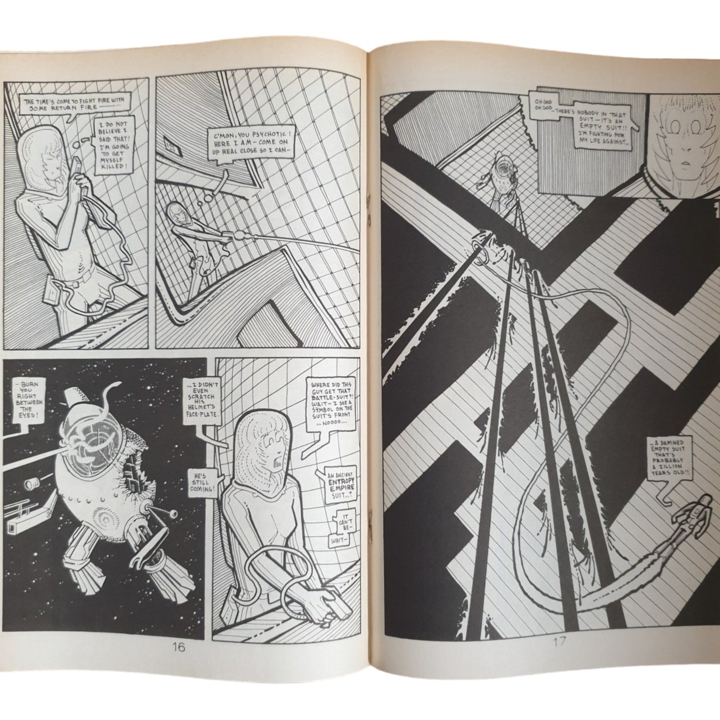 Keif Llama: Xeno-Tech #6 1989 Fantagraphics