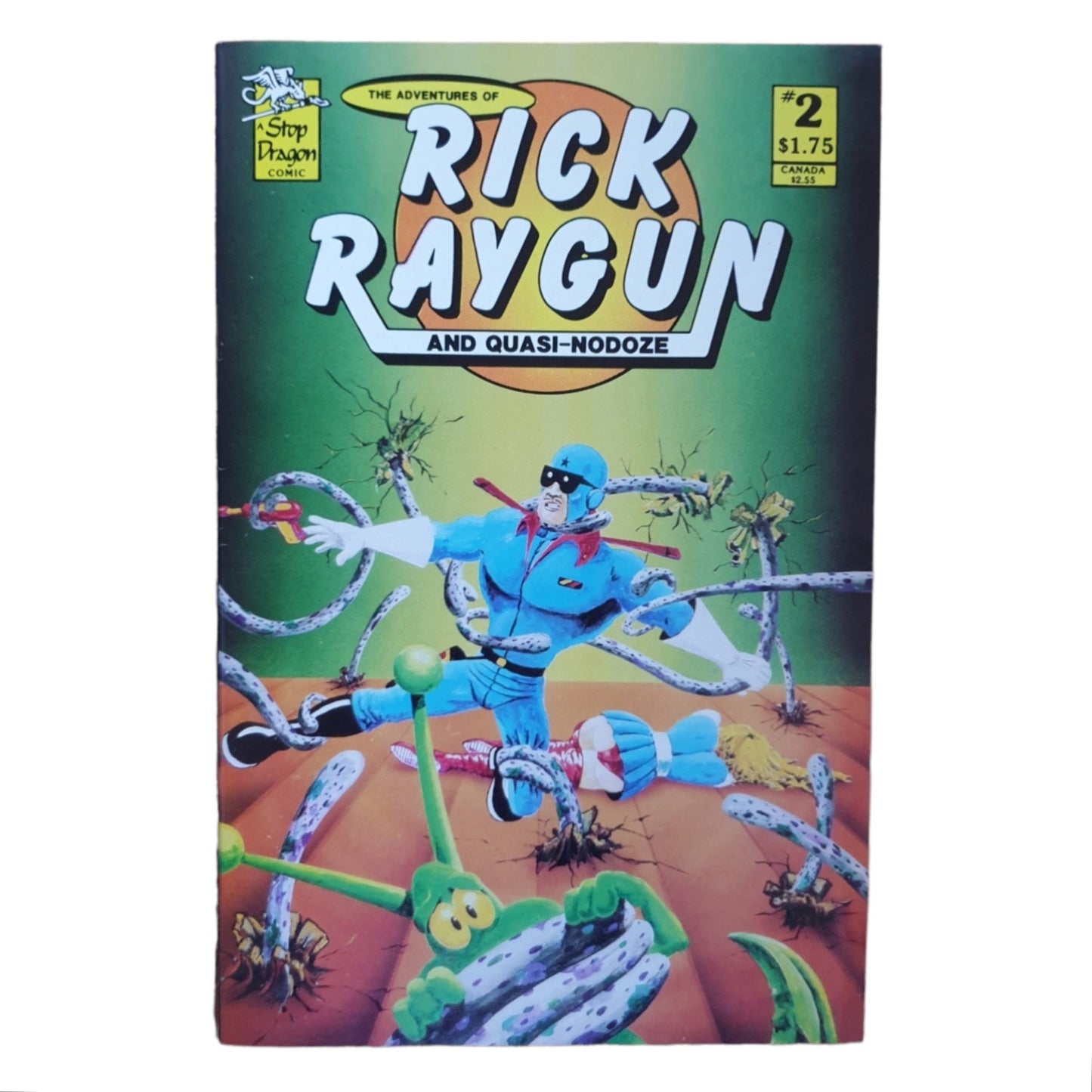 Adventures Of Rick Raygun And Quasi-Nodoze #2 1986 Stop Dragon Comics