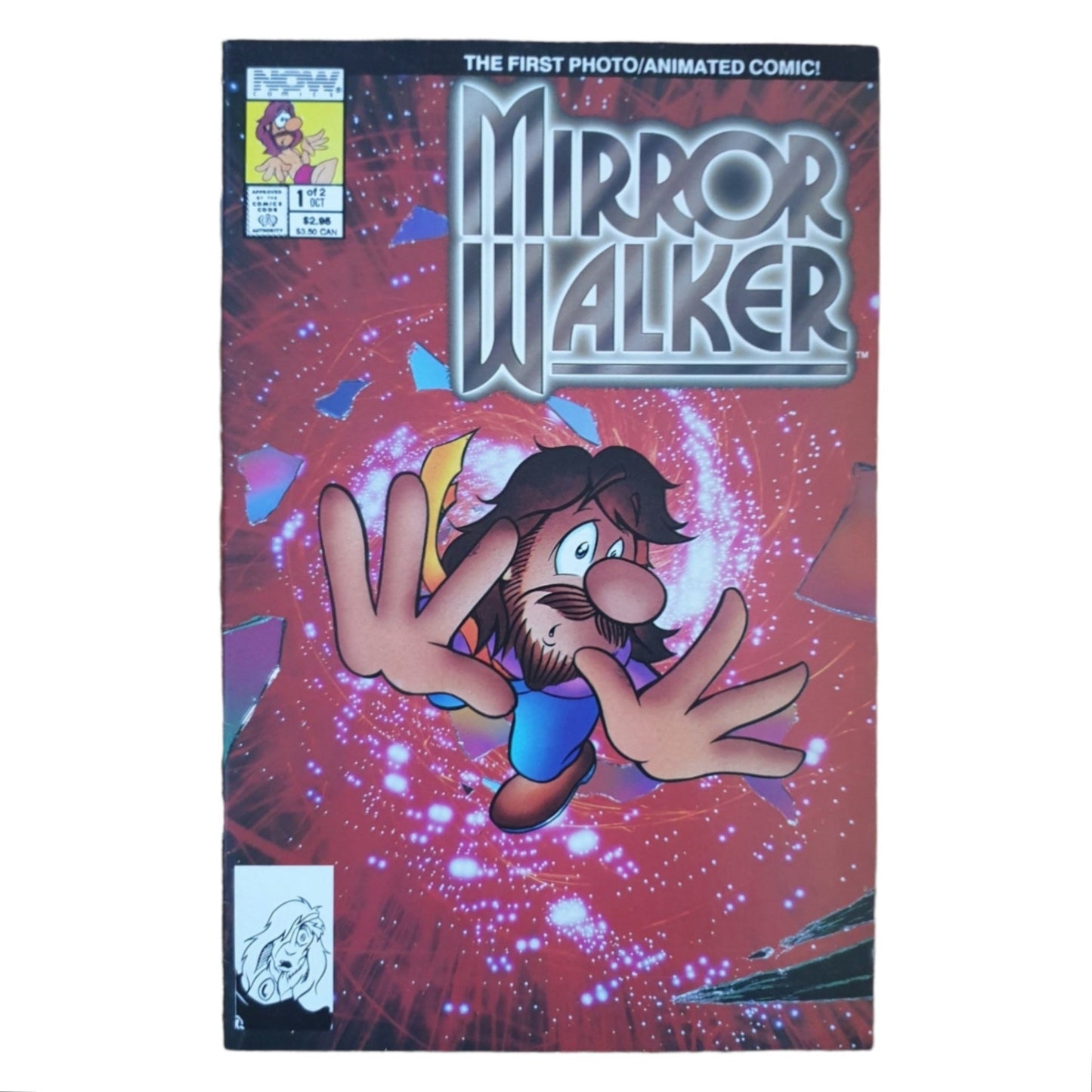 Mirrorwalker #1 1990 Photo/Animated Comic Now Comics