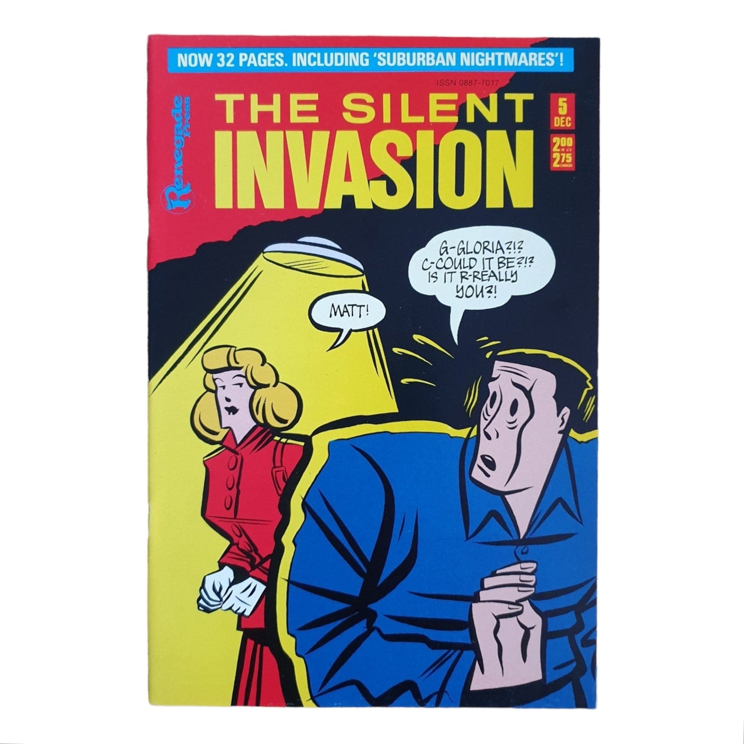 The Secret Invasion #5 1986 1st Series Renegade Press
