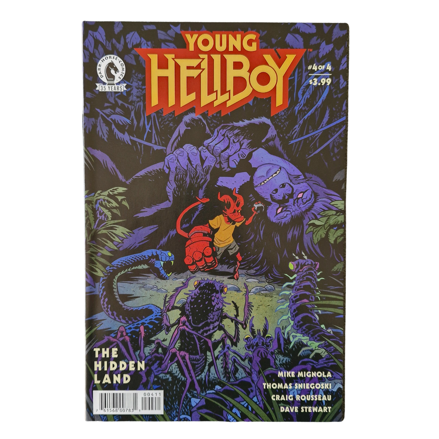 Young Hellboy the Hidden Land #4 2021 Dark Horse
