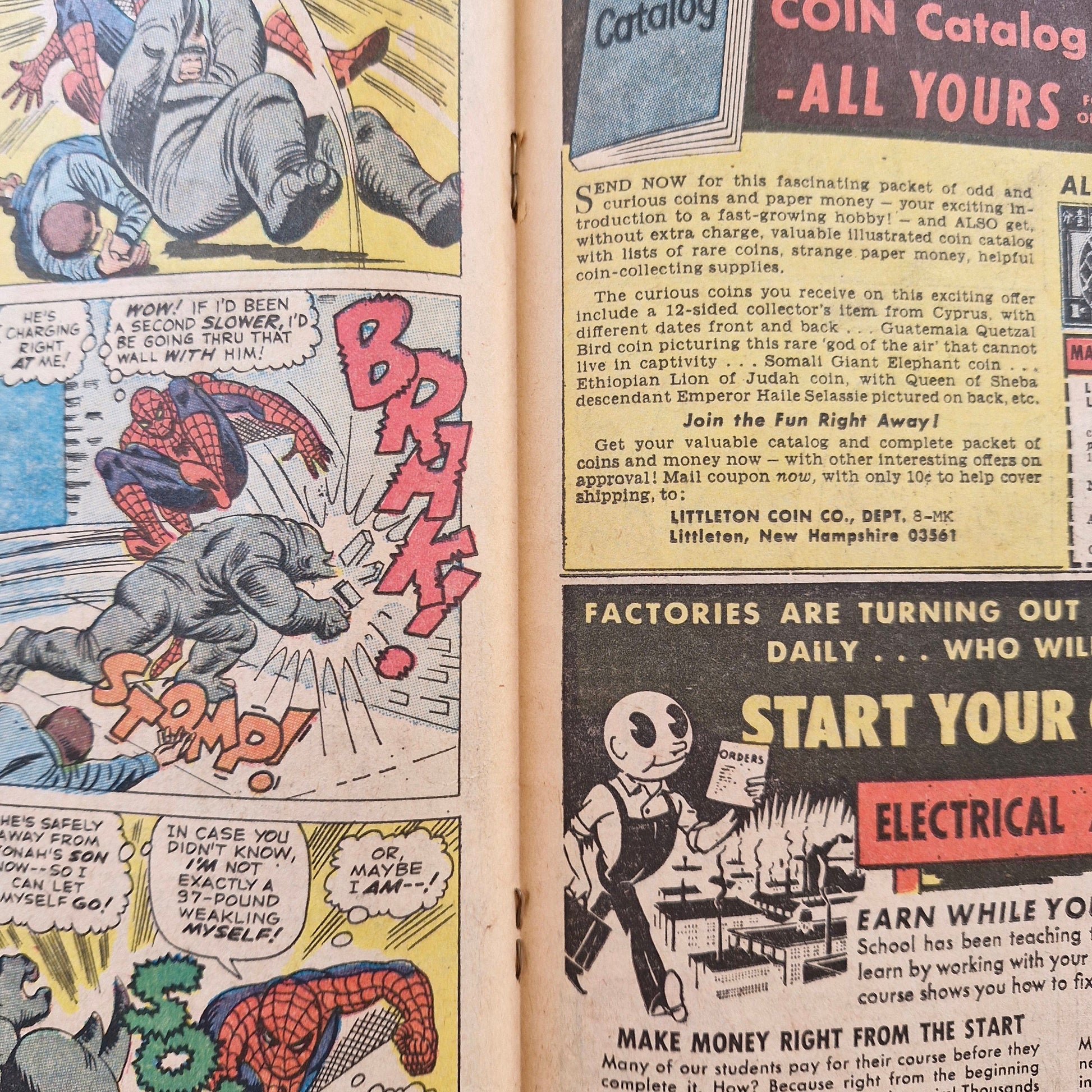 Amazing Spider-Man #41 1966 1st appearance of Rhino Marvel