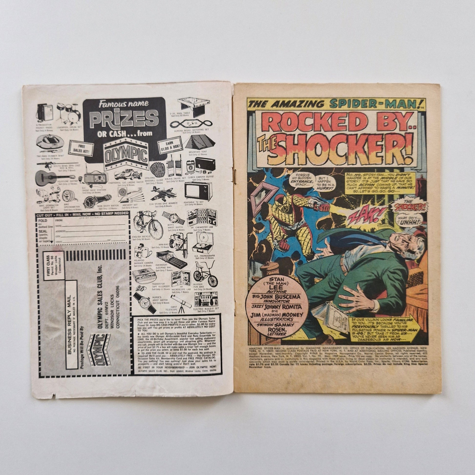 Amazing Spider-Man #72 1969 Marvel