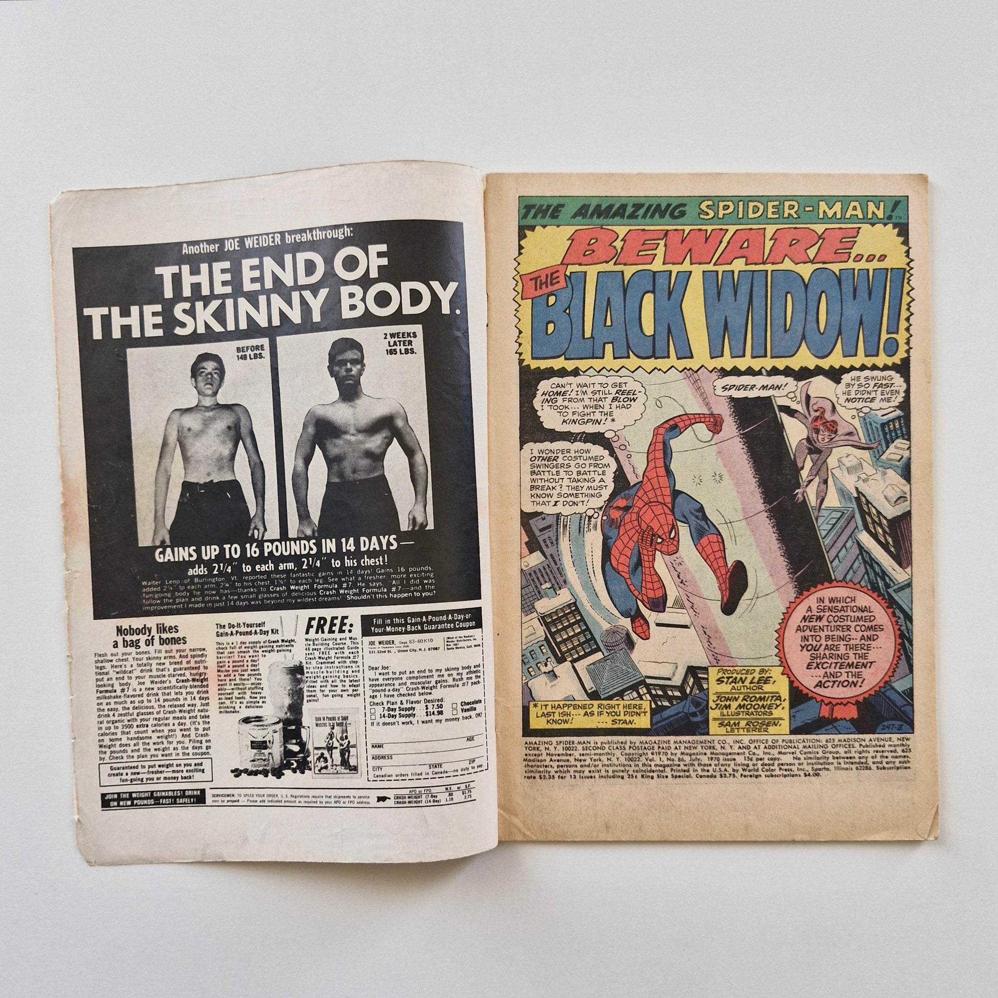 Amazing Spider-Man #86 1970 Marvel