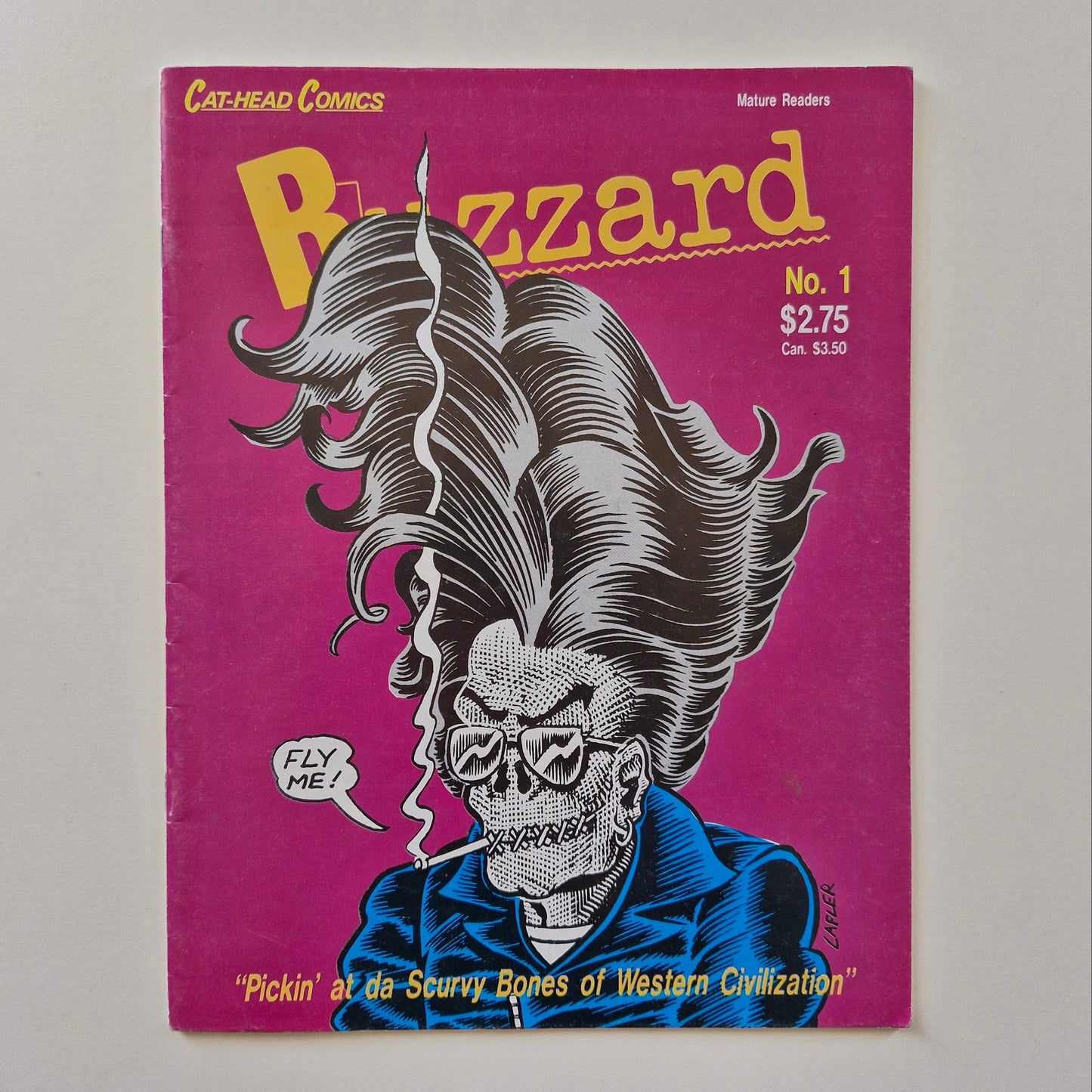 Buzzed #1 1990 FN Cat-Head Comics