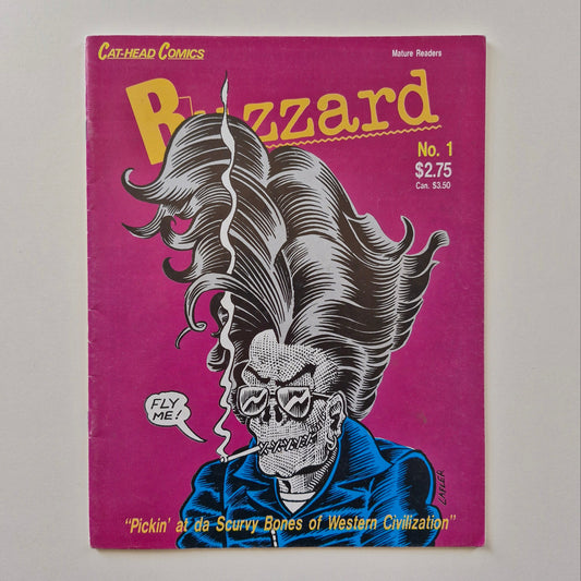 Buzzed #1 1990 FN Cat-Head Comics