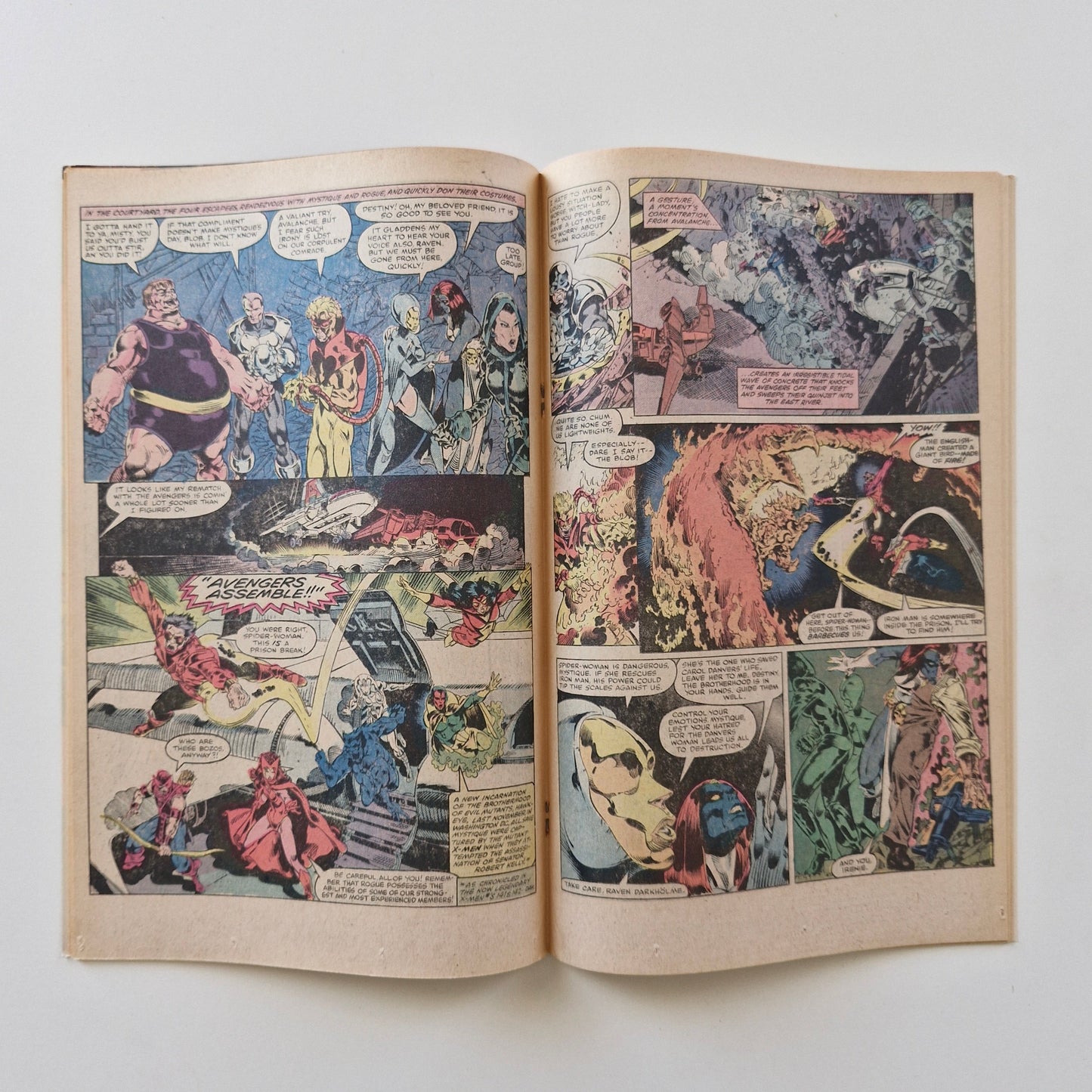 Avengers Annual #10 1981 1st appearance of Rogue Marvel