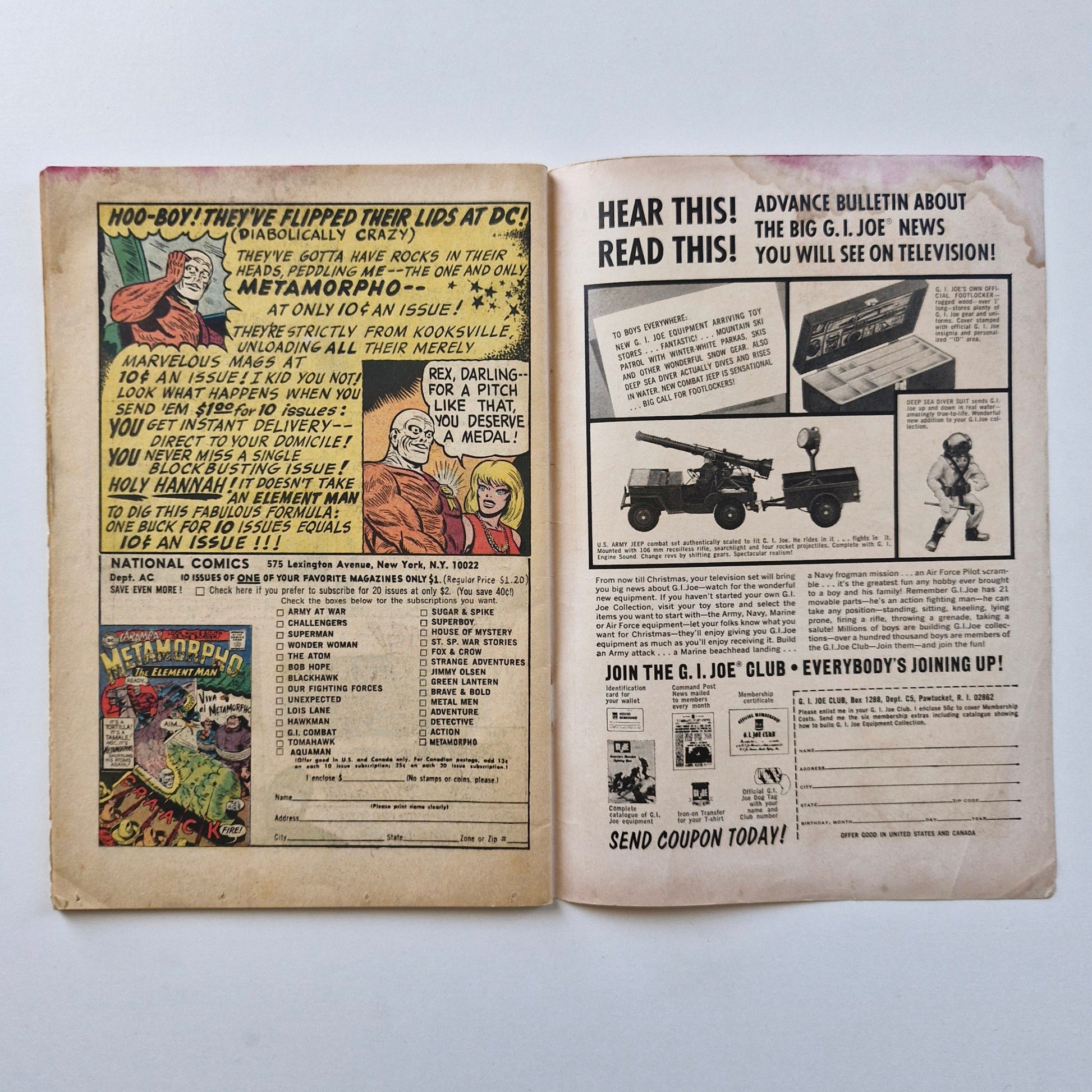 Teen Titans #1 1966 GD DC