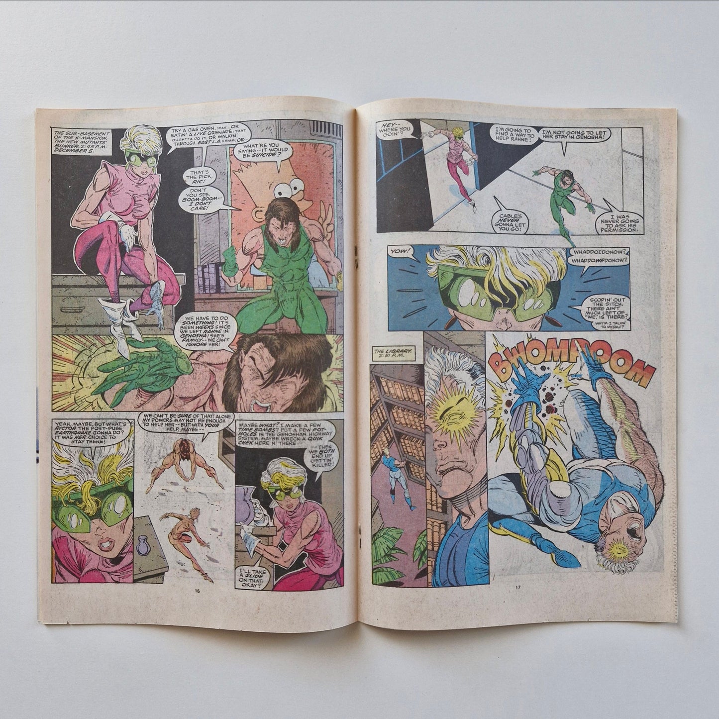 New Mutants #98 VF 1991 1st appearance of Deadpool Marvel