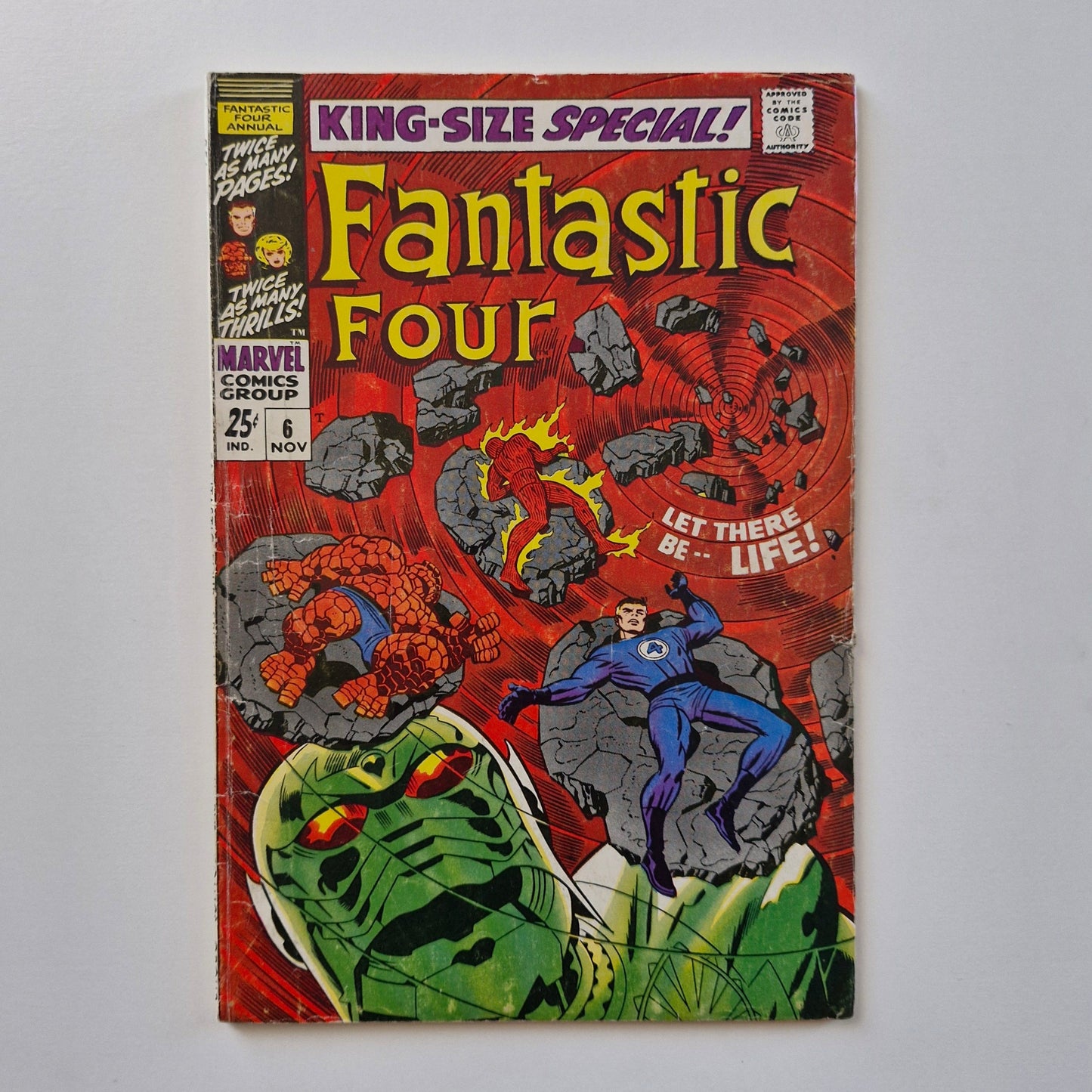 Fantastic Four Annual #6 1968 1st appearance of Annihilus Marvel
