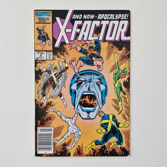X-Factor #6 1986 1st appearance of Apocalypse Marvel