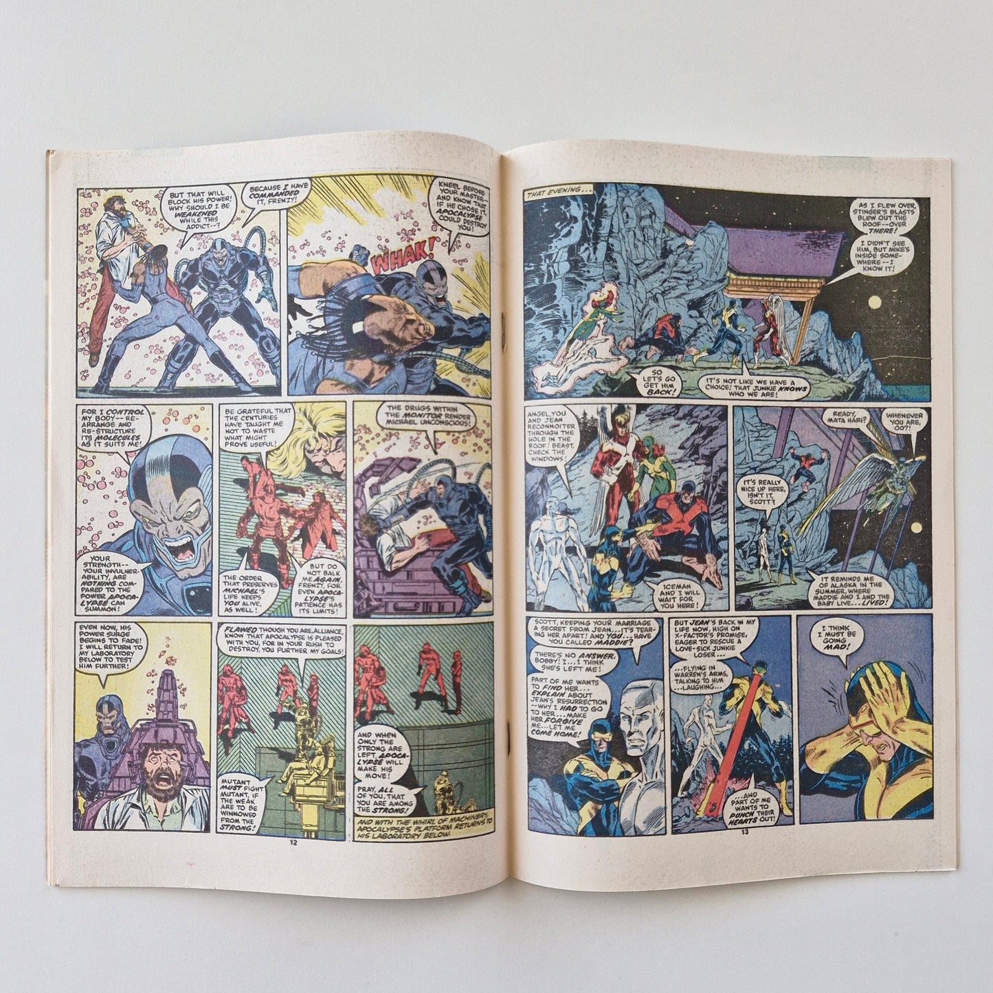 X-Factor #6 1986 1st appearance of Apocalypse Marvel