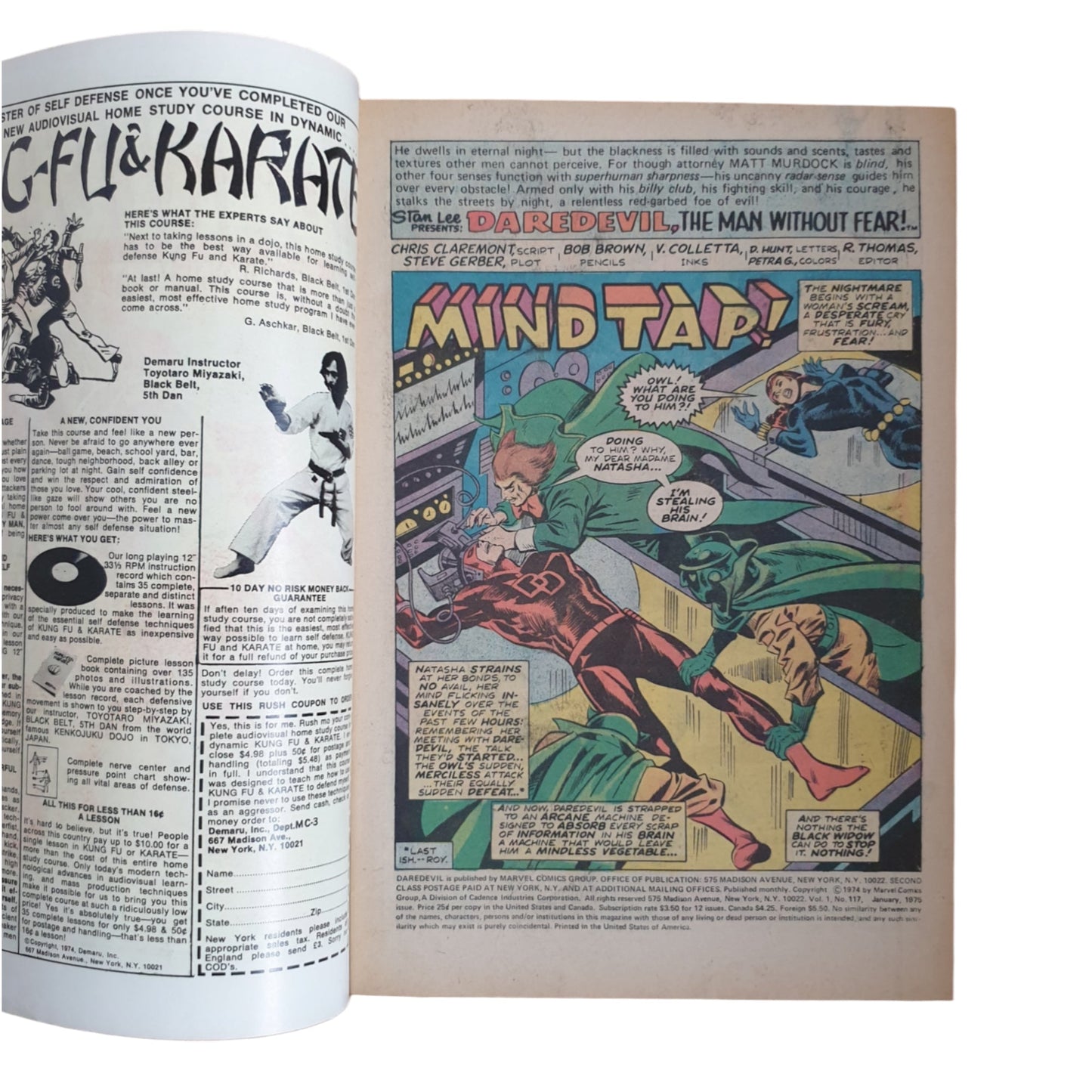 Daredevil #117 1975 1st Series Marvel