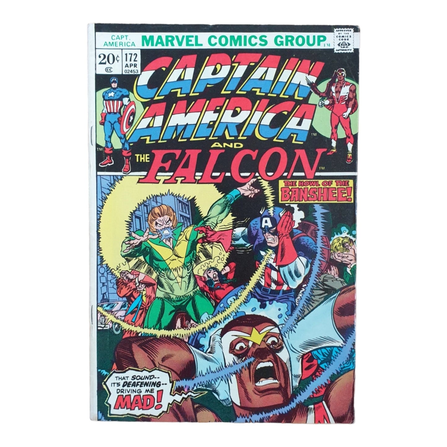 Captain America #172 1974 1st Series Marvel