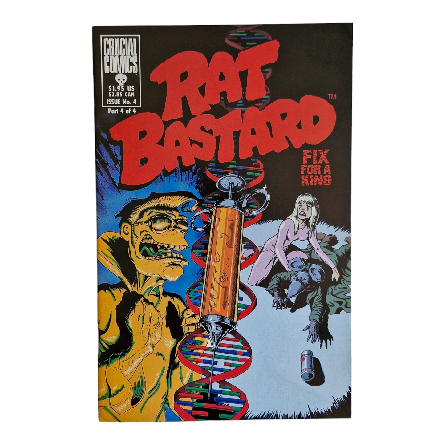 Rat Bastard #4 1998 Crucial Comics