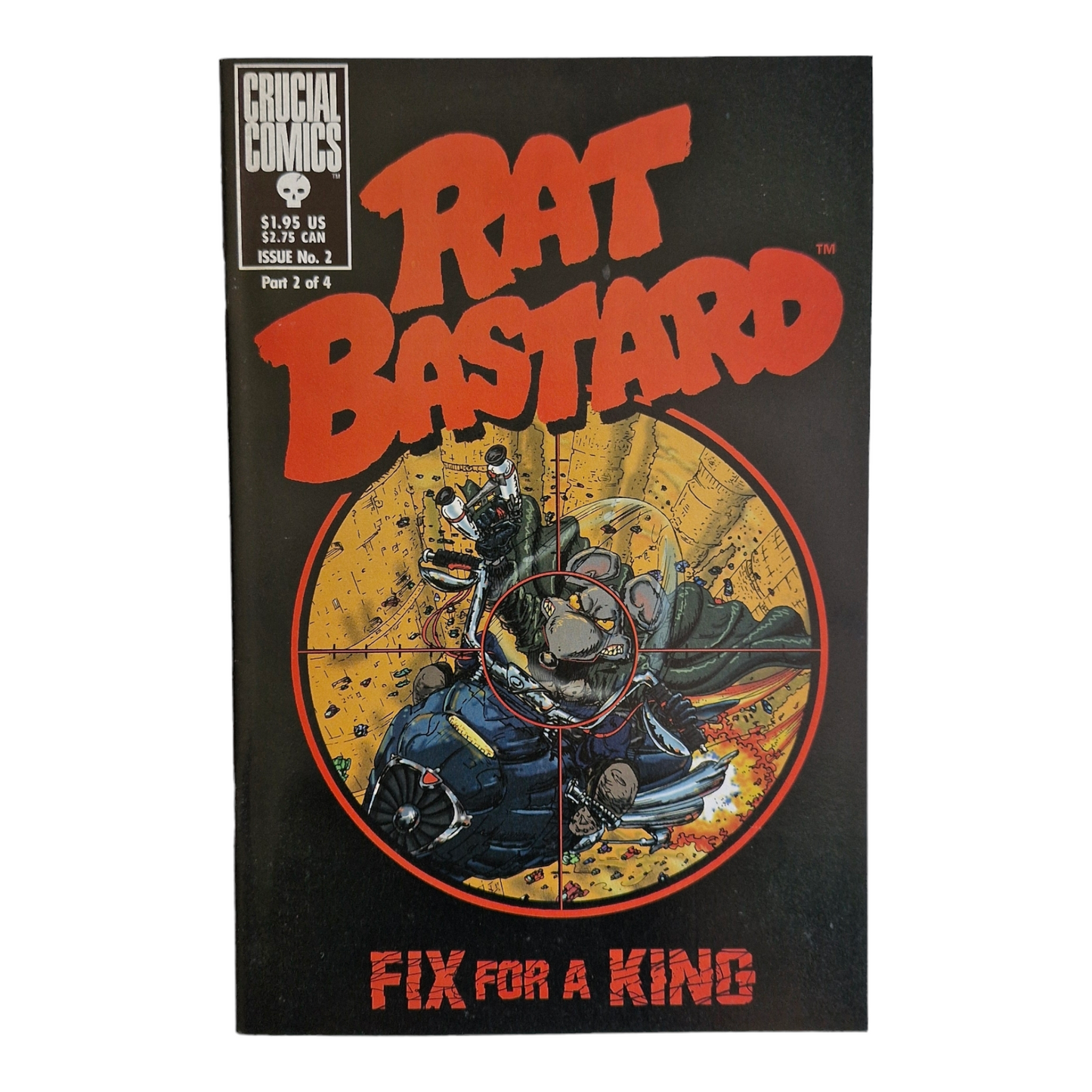 Rat Bastard #2 1997 Crucial Comics