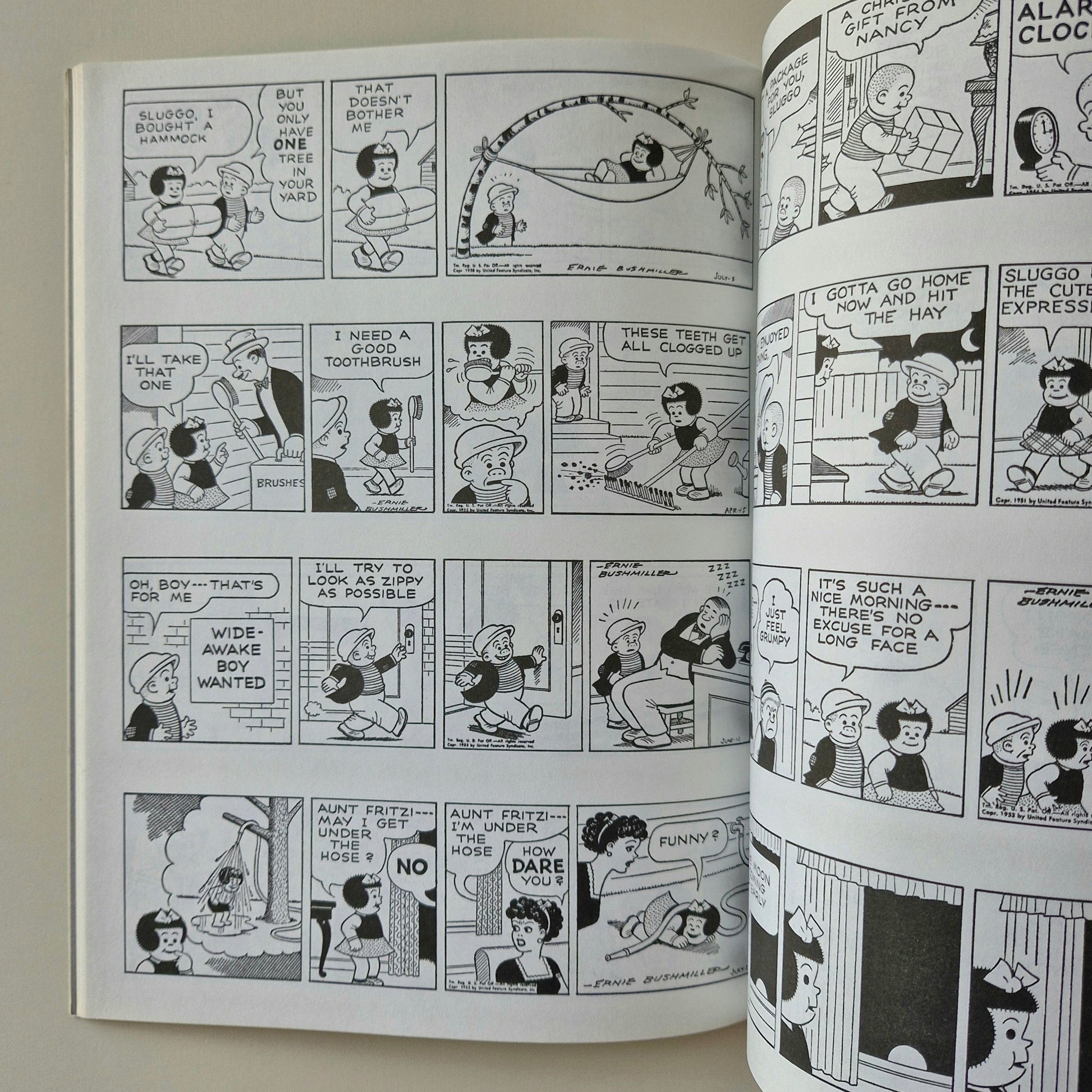 Ernie Bushmiller's Nancy: Nancy Dreams And Schemes #3 1990 VF Kitchen Sink Press