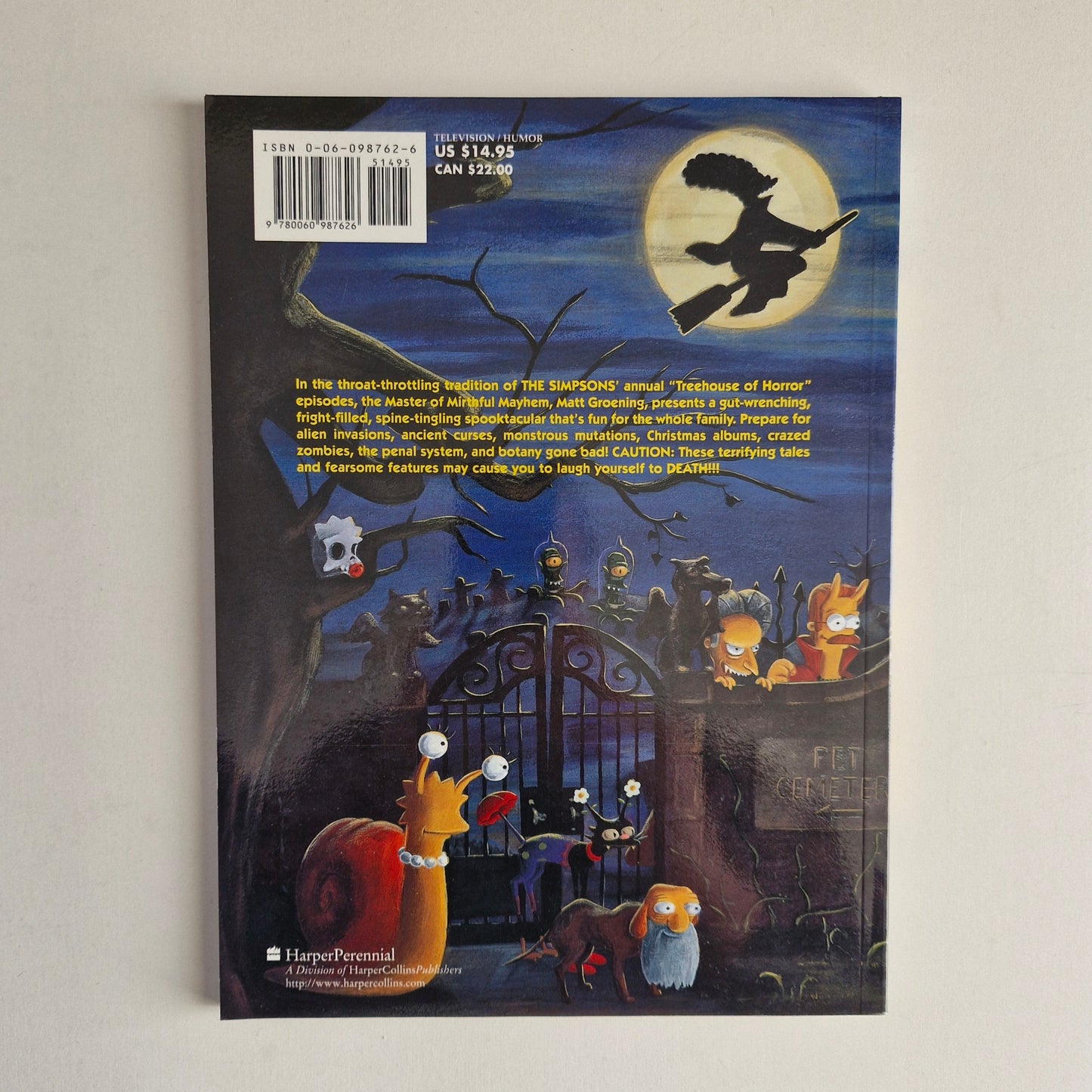 Bart Simpson's Treehouse of Horror Heebie-Jeebie Hullabaloo TPB 2012 NM