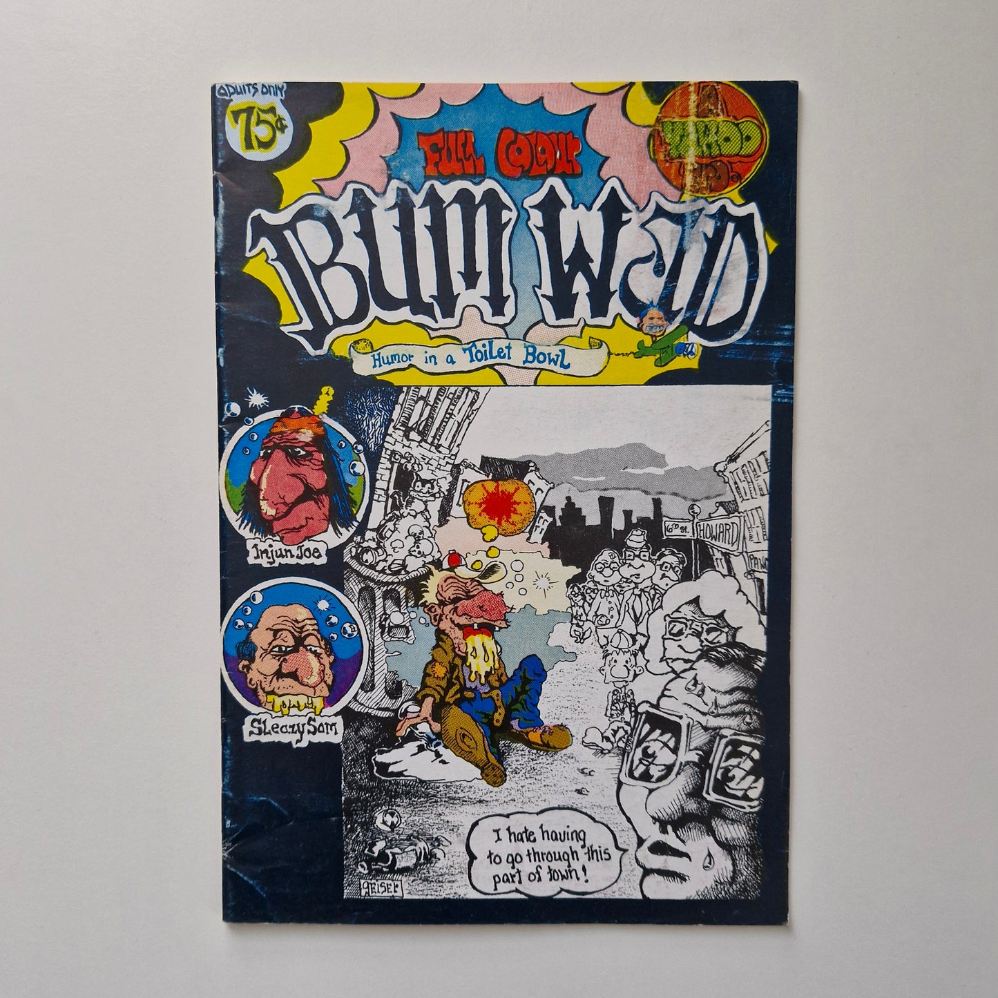 Bum Wad #1 1971 VG Dave Geiser