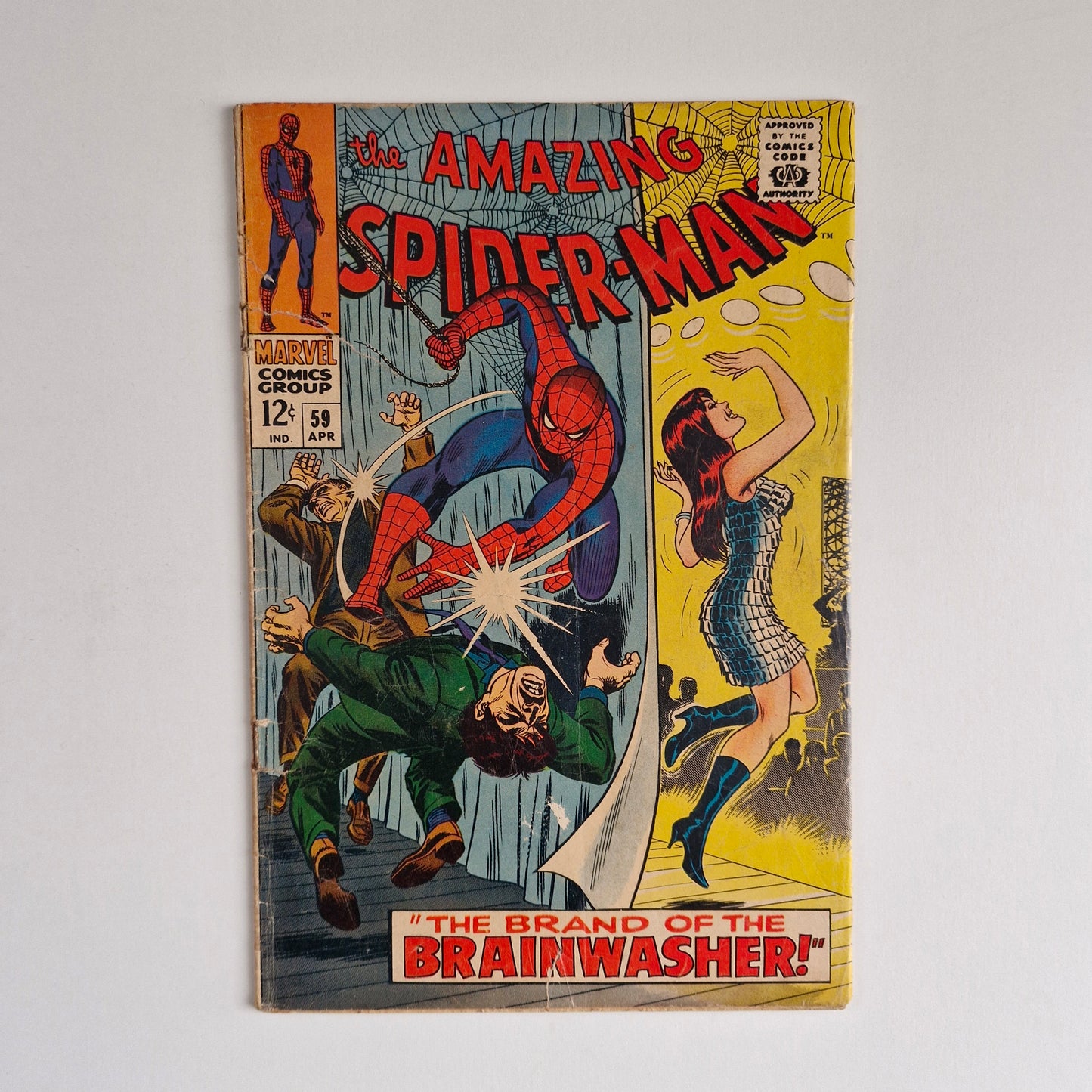 Amazing Spider-Man #59 1968 G/VG First cover appearance of Mary Jane