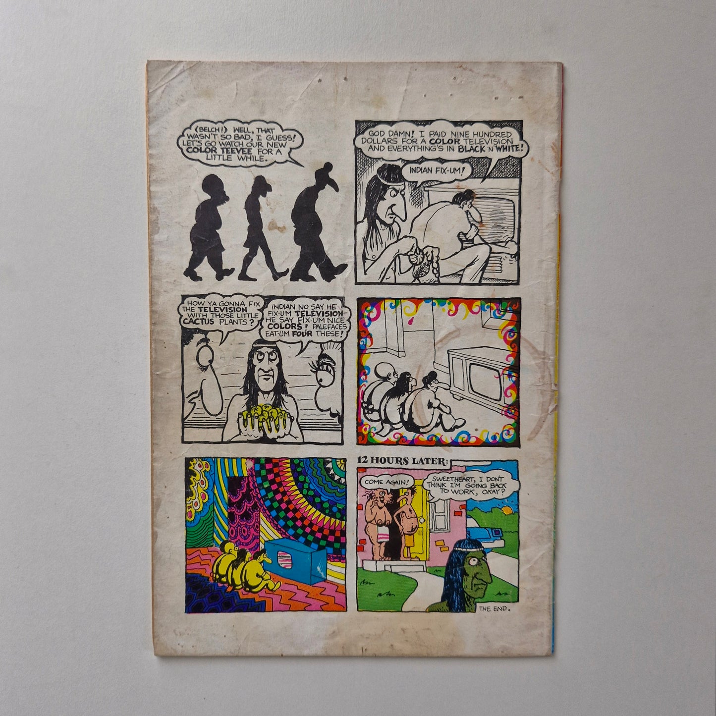 Feds N Heads #1 1970 VG 4th Printing Gilbert Shelton
