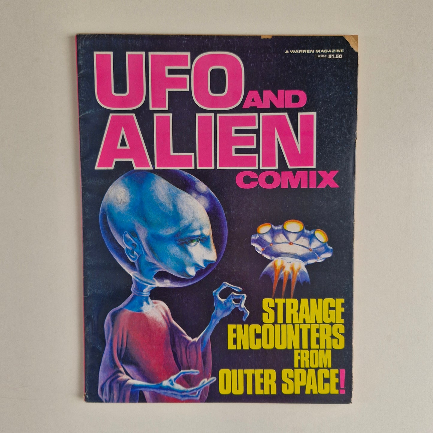 UFO And Alien Comix #1 1978 VG/FN