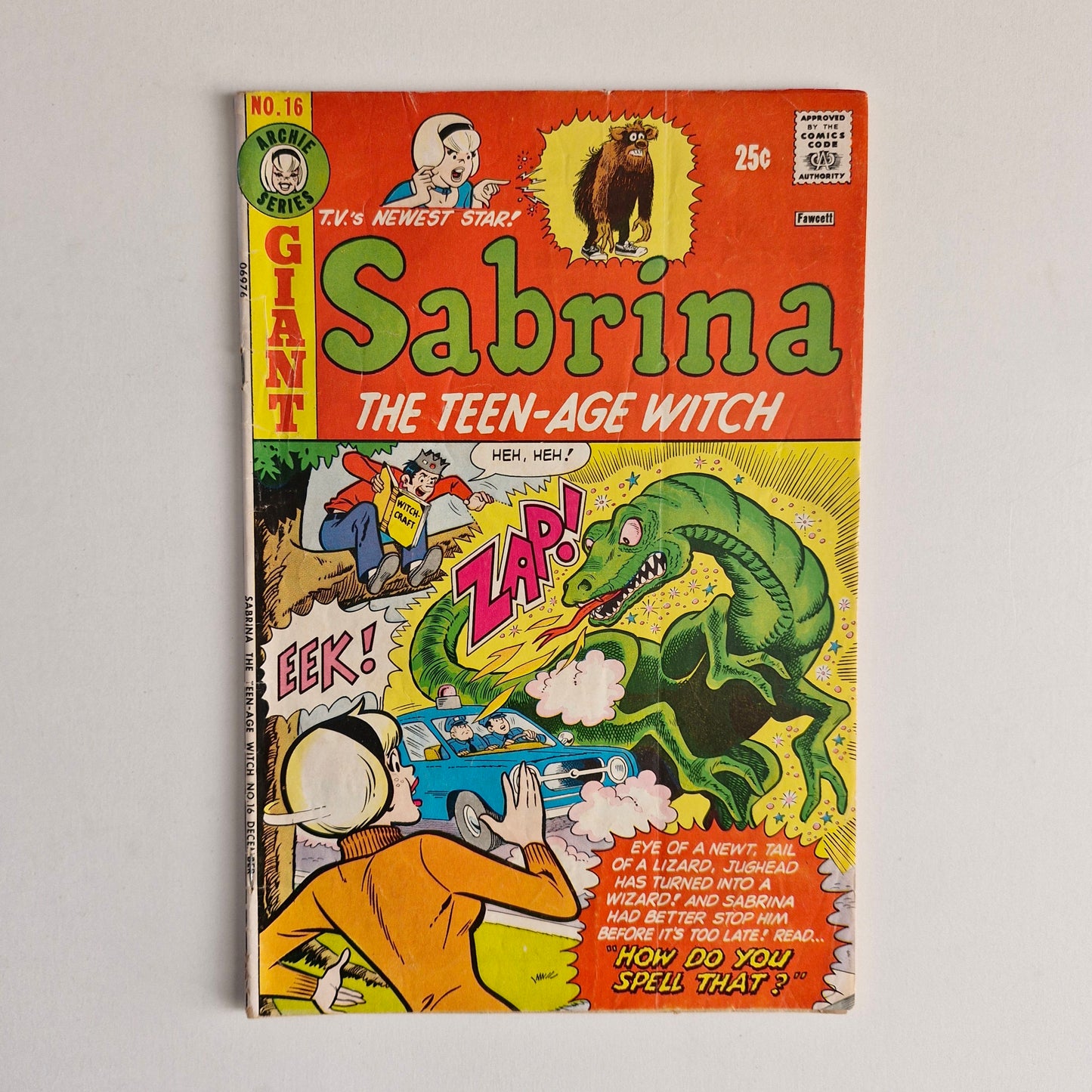 Sabrina the Teenage Witch #16 1973 VG