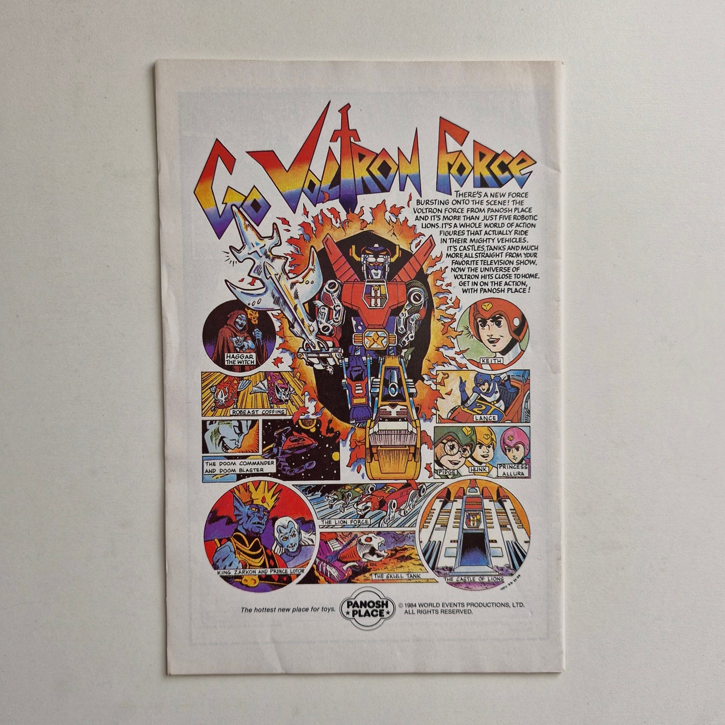 Voltron #3 1985 FN/VF