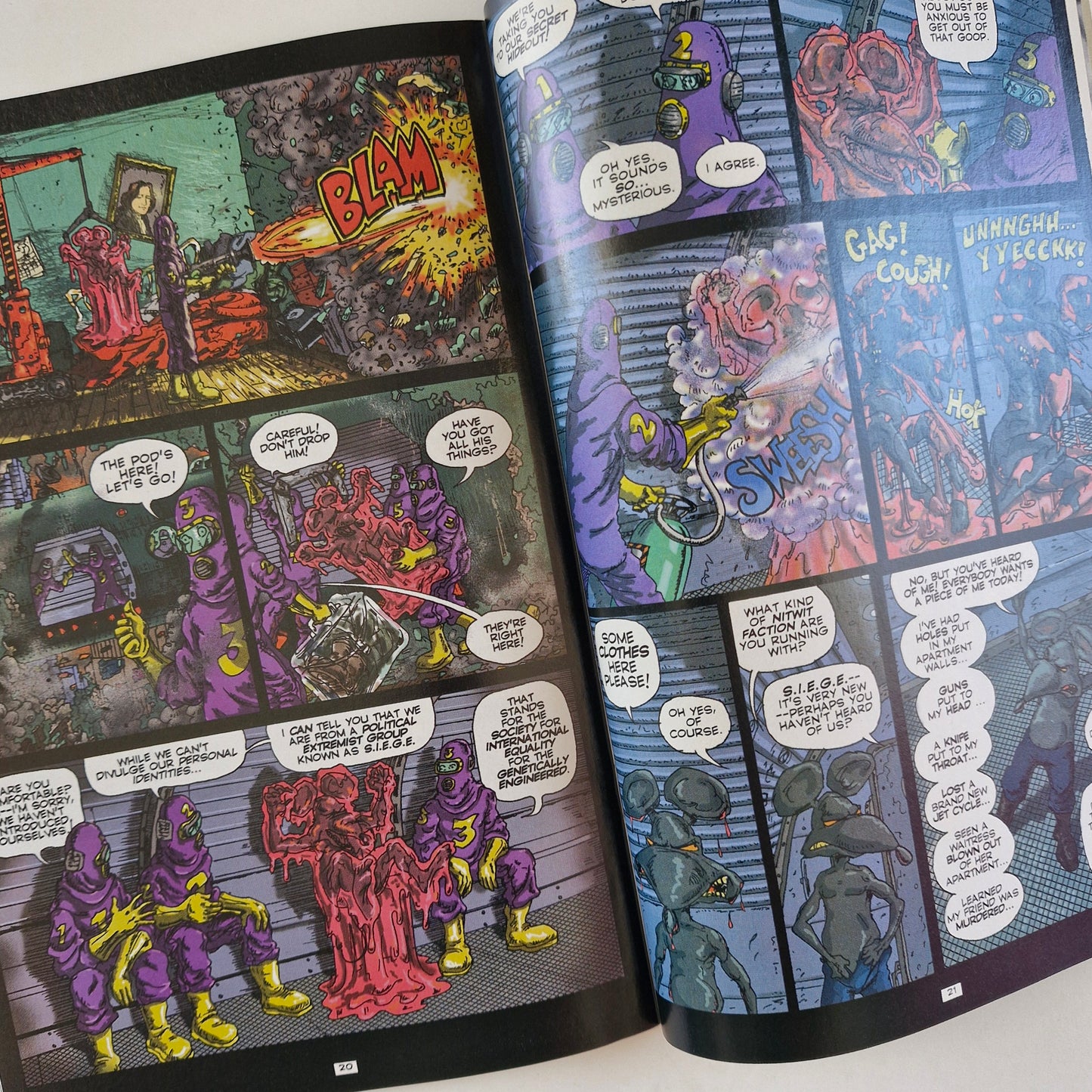 Rat Bastard #2 1997 FN/VF by the Huja Brothers