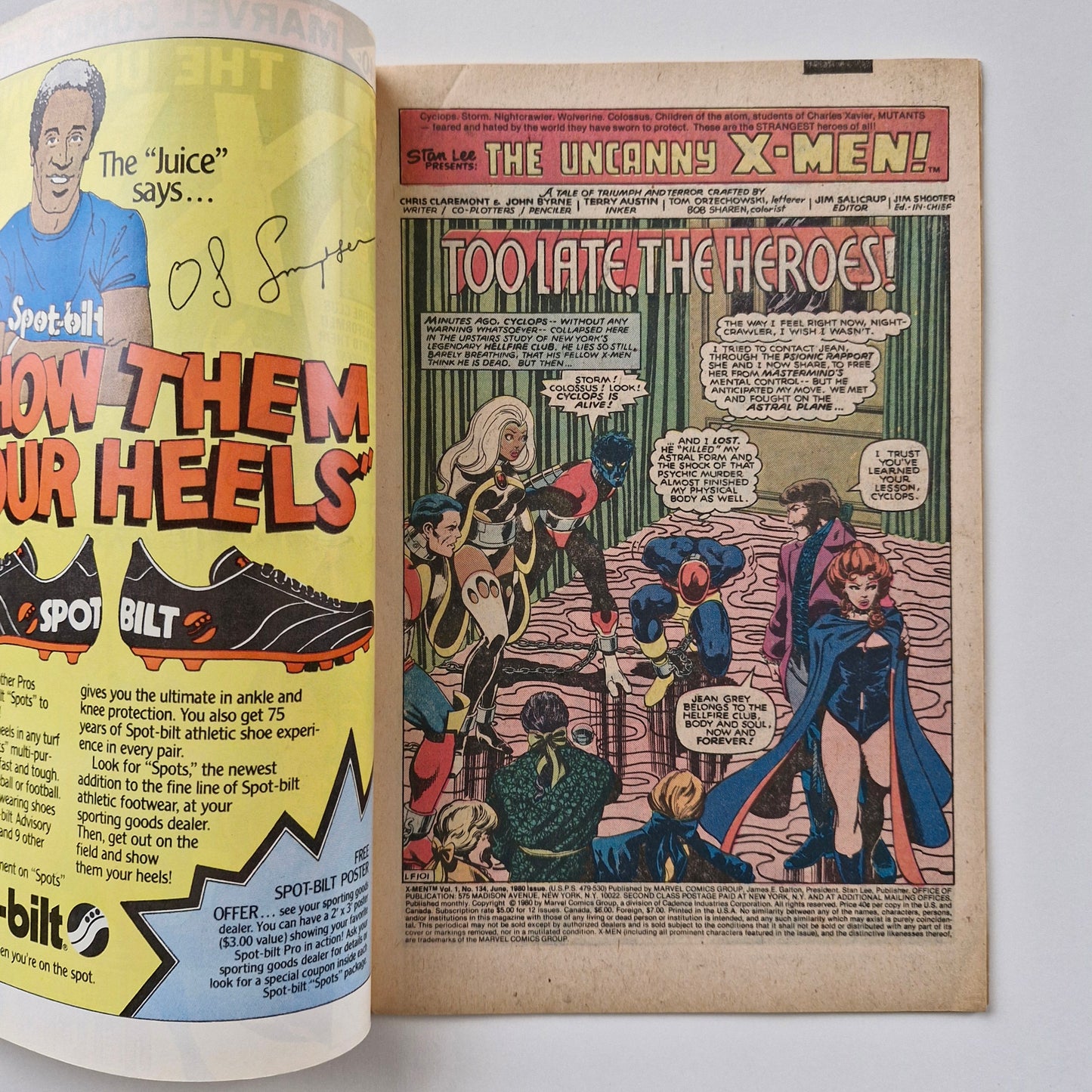 Uncanny X-Men #134 1980 VF 1st Dark Phoenix