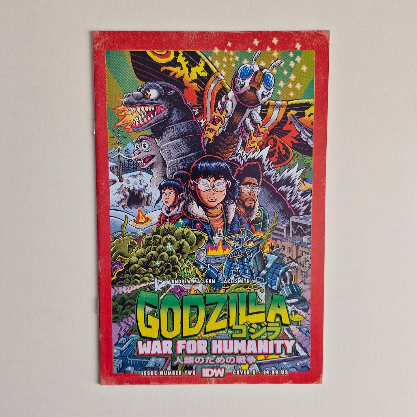 Godzilla War for Humanity #2 2023 NM