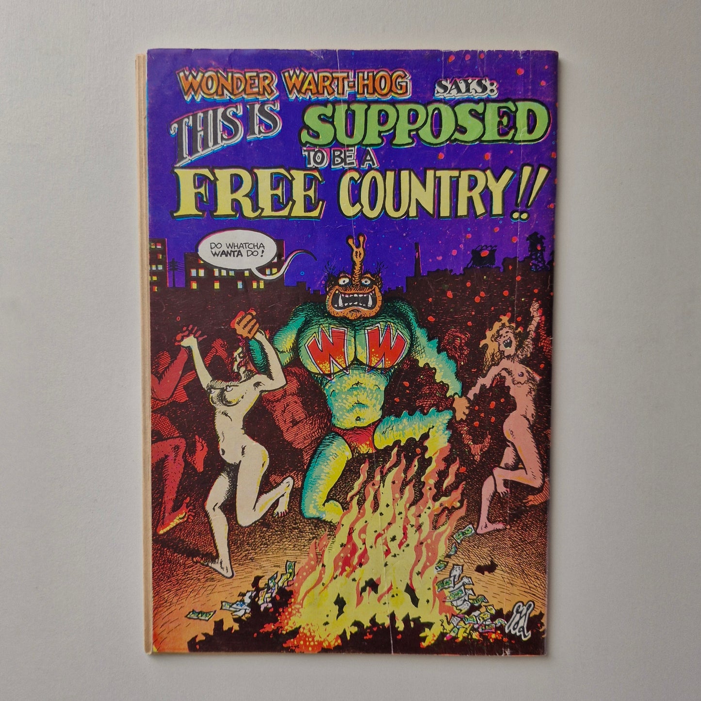 Hydrogen Bomb Funnies #1 1970 VG/FN 1st Printing