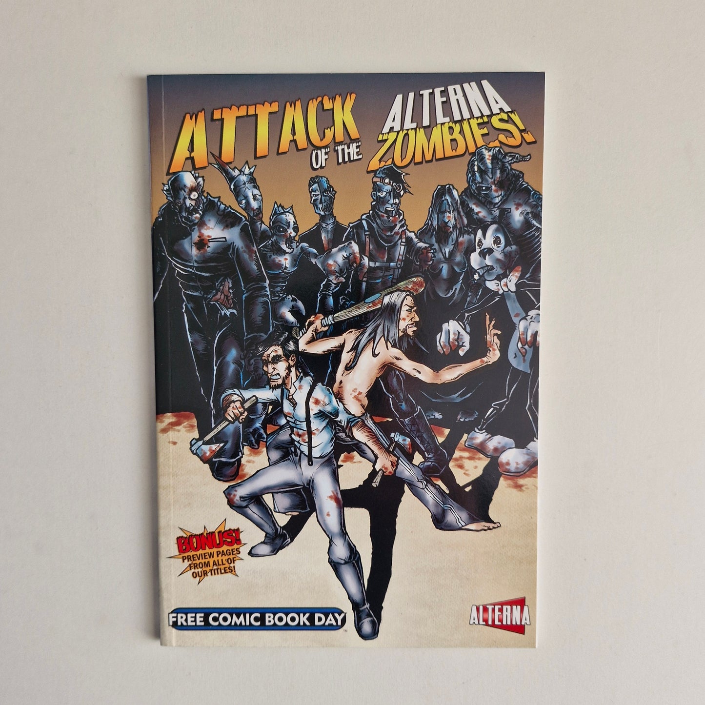 Attack of the Alterna Zombies #1 2009 GN VF+