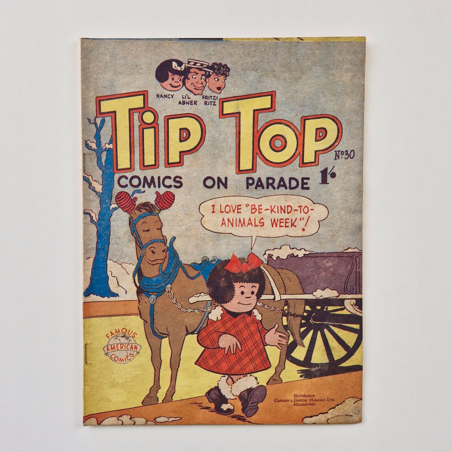 Tip Top #30 1953 G/VG Australian Edition