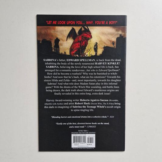 Chilling Adventures of Sabrina #7 2017 VF- Moritat Variant