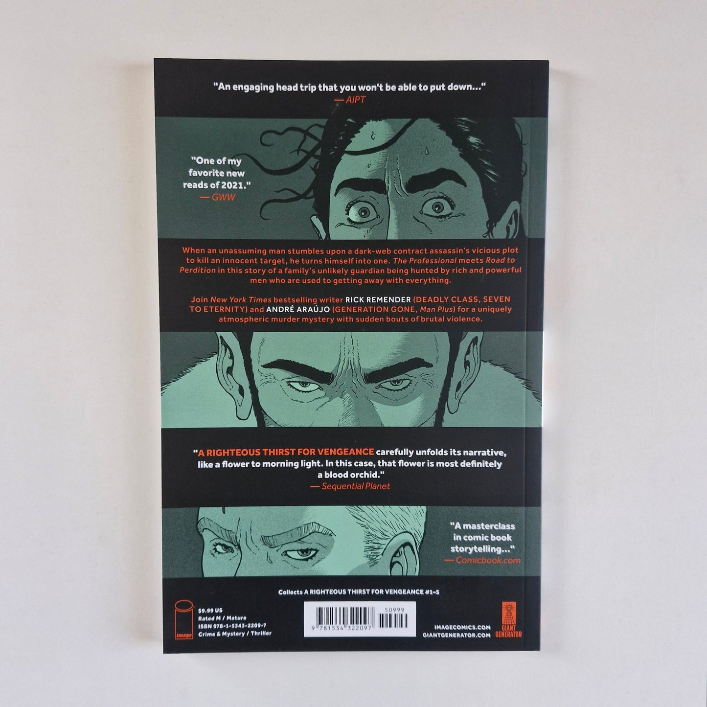 A Righteous Thirst for Vengeance #1 2022 TPB