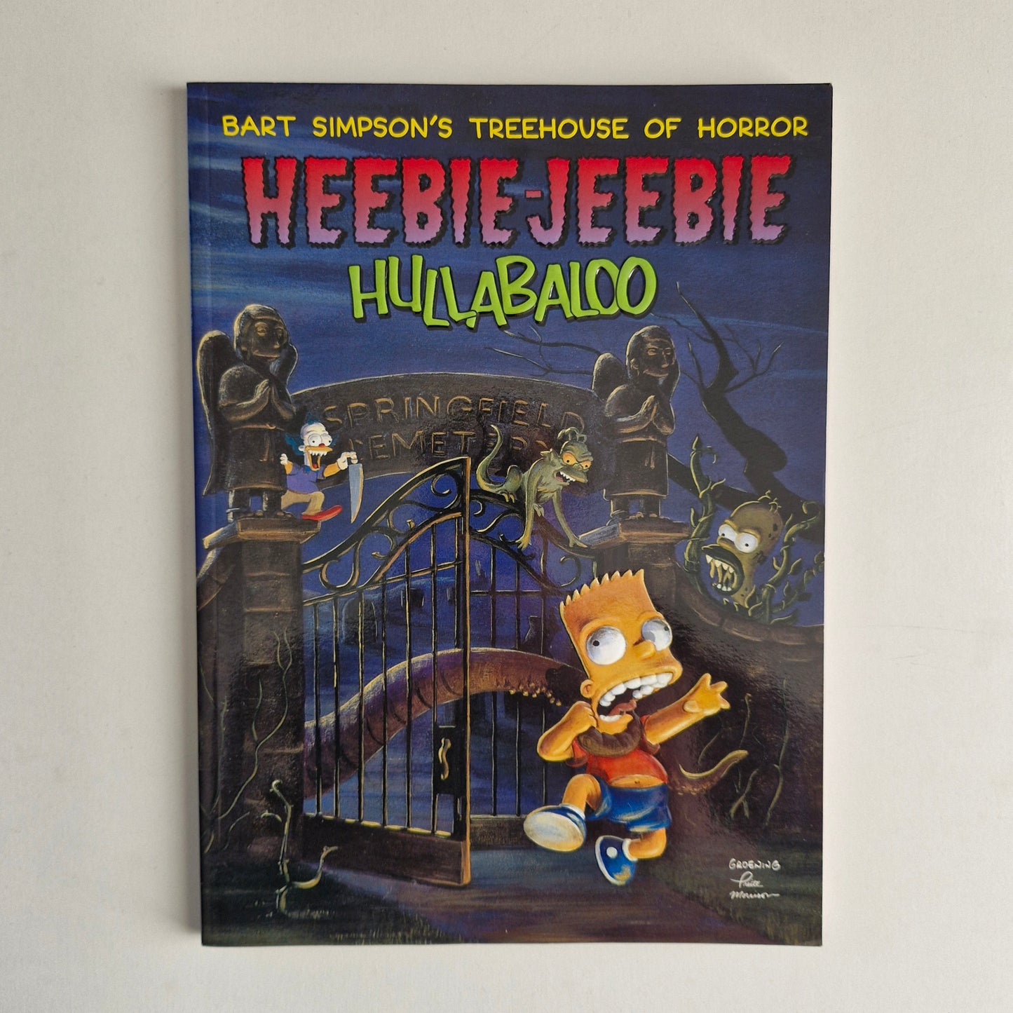 Bart Simpson's Treehouse of Horror Heebie-Jeebie Hullabaloo TPB 2012 NM