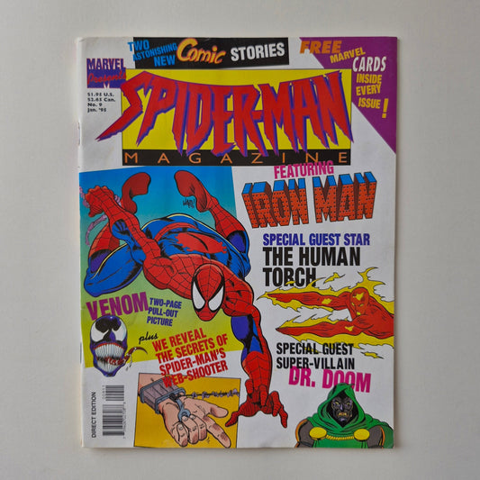 Spider-Man Magazine #9 1995 VF Marvel