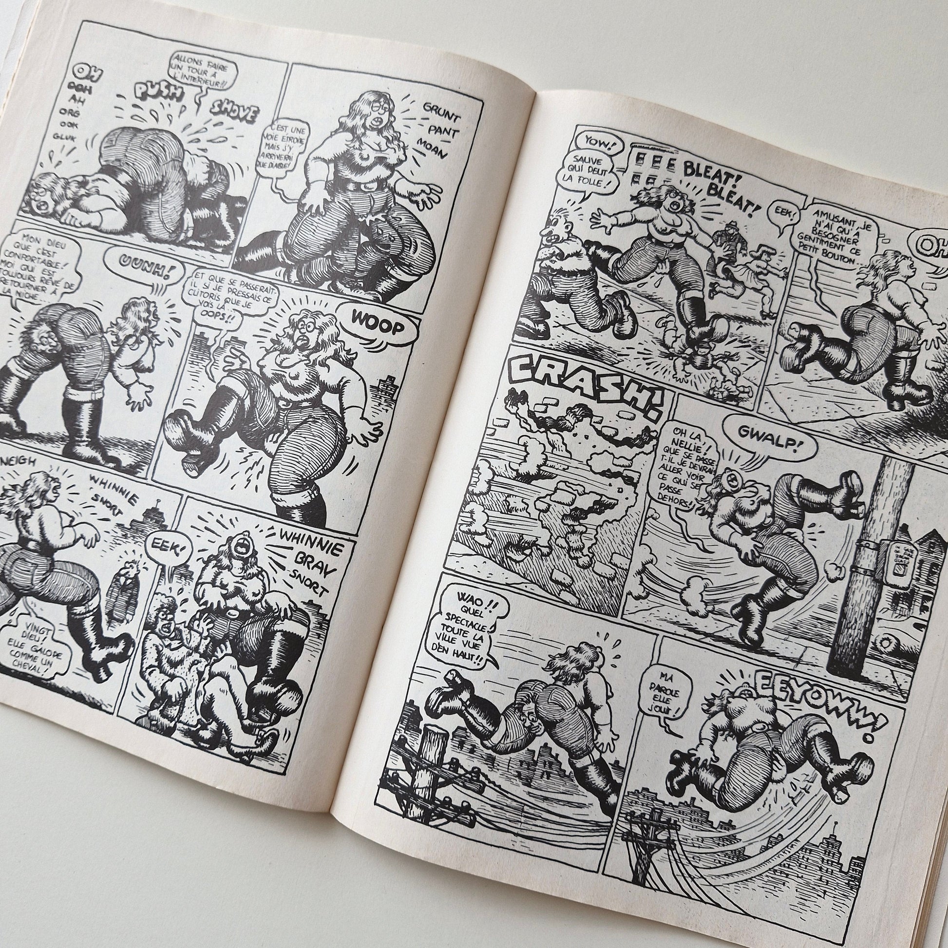 Les horribles obsessions de Robert Crumb #1 1974 VG/FN Nova Press