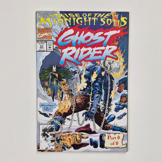 Ghost Rider #31 1992 2nd Series NM Marvel