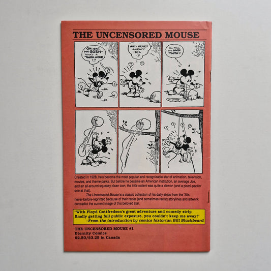 The Uncensored Mouse #1 1989 FN+